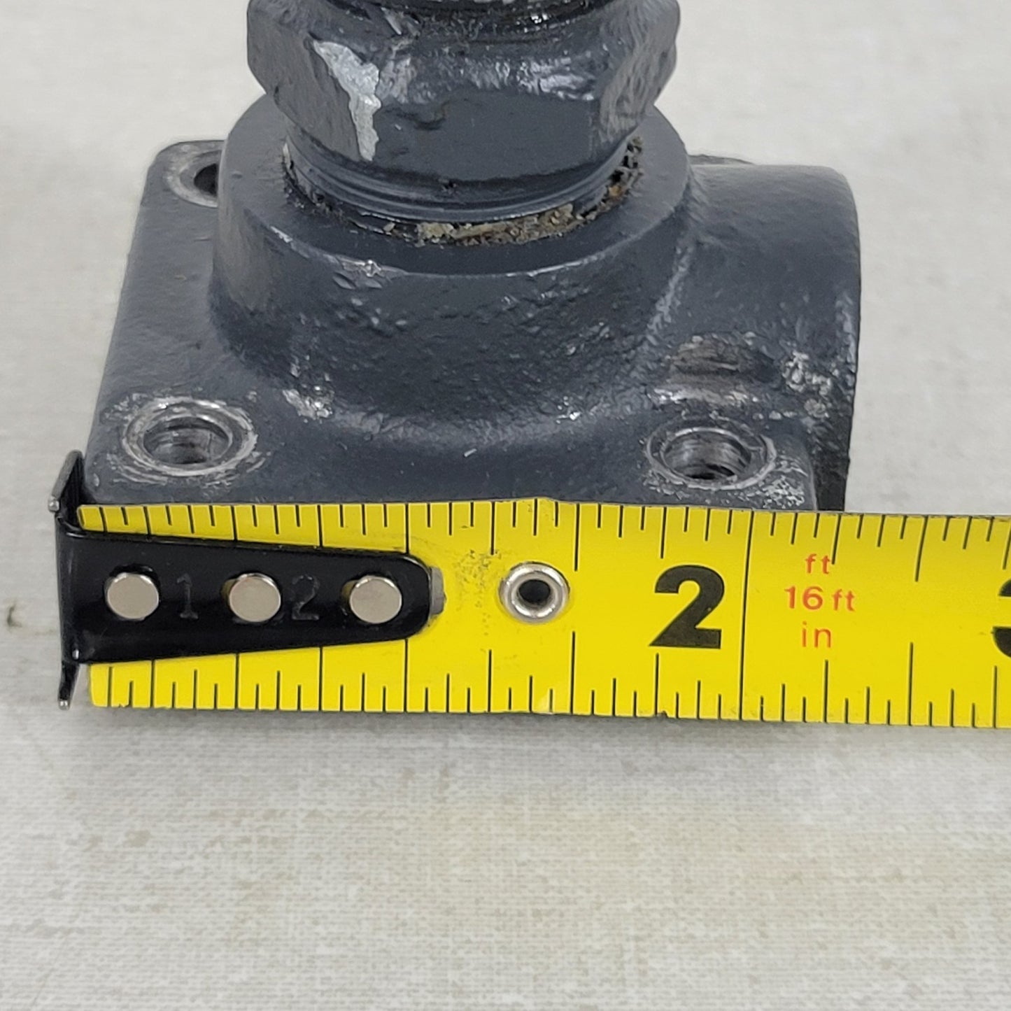 Busch Vacuum Pump 3/4" Elbow Pipe Fitting w/ Flange Filter 90° NPT Male Steel