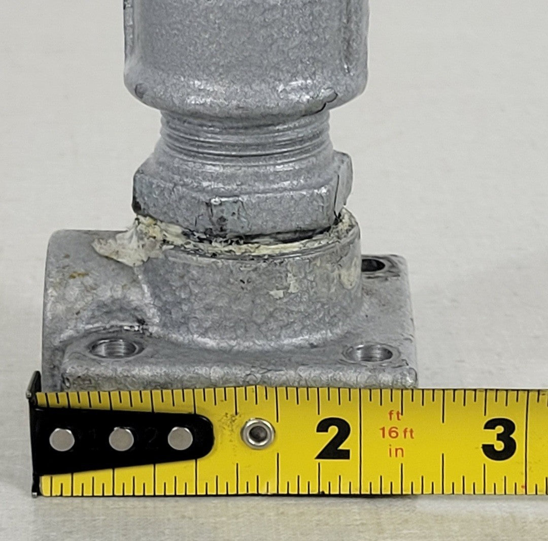 Busch Vacuum Pump 3/4" Elbow Pipe Fitting w/ Flange Filter 90° NPT Male Steel