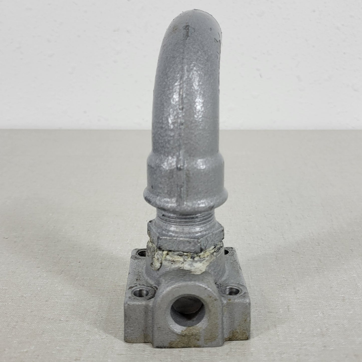 Busch Vacuum Pump 3/4" Elbow Pipe Fitting w/ Flange Filter 90° NPT Male Steel
