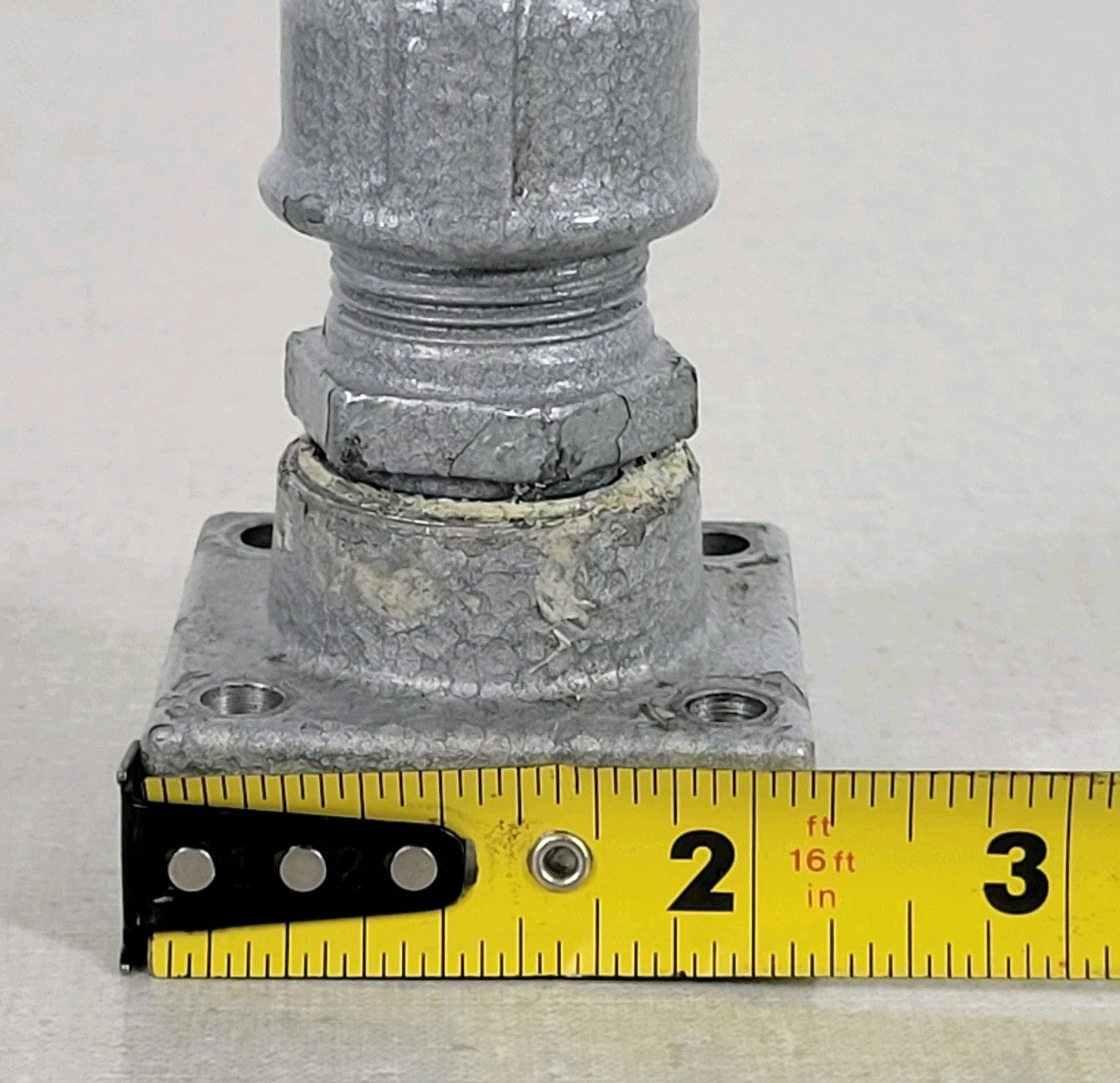 Busch Vacuum Pump 3/4" Elbow Pipe Fitting w/ Flange Filter 90° NPT Male Steel