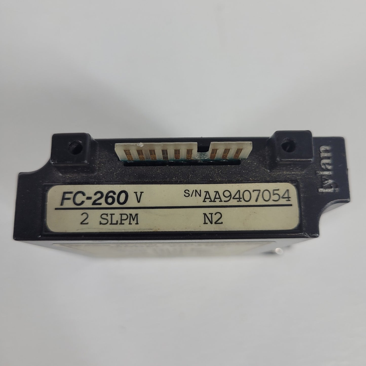 Tylan FC-260V 2SLPM N2 Mass Flow Controller 150PSIG Flow Max elastomer-sealed