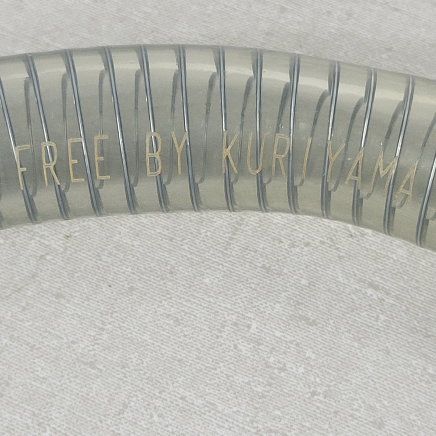 KF16 NW16 To KF25 NW25 ISO 56" Wire Reinforced Vacuum PVC Hose Polywire 3/4"