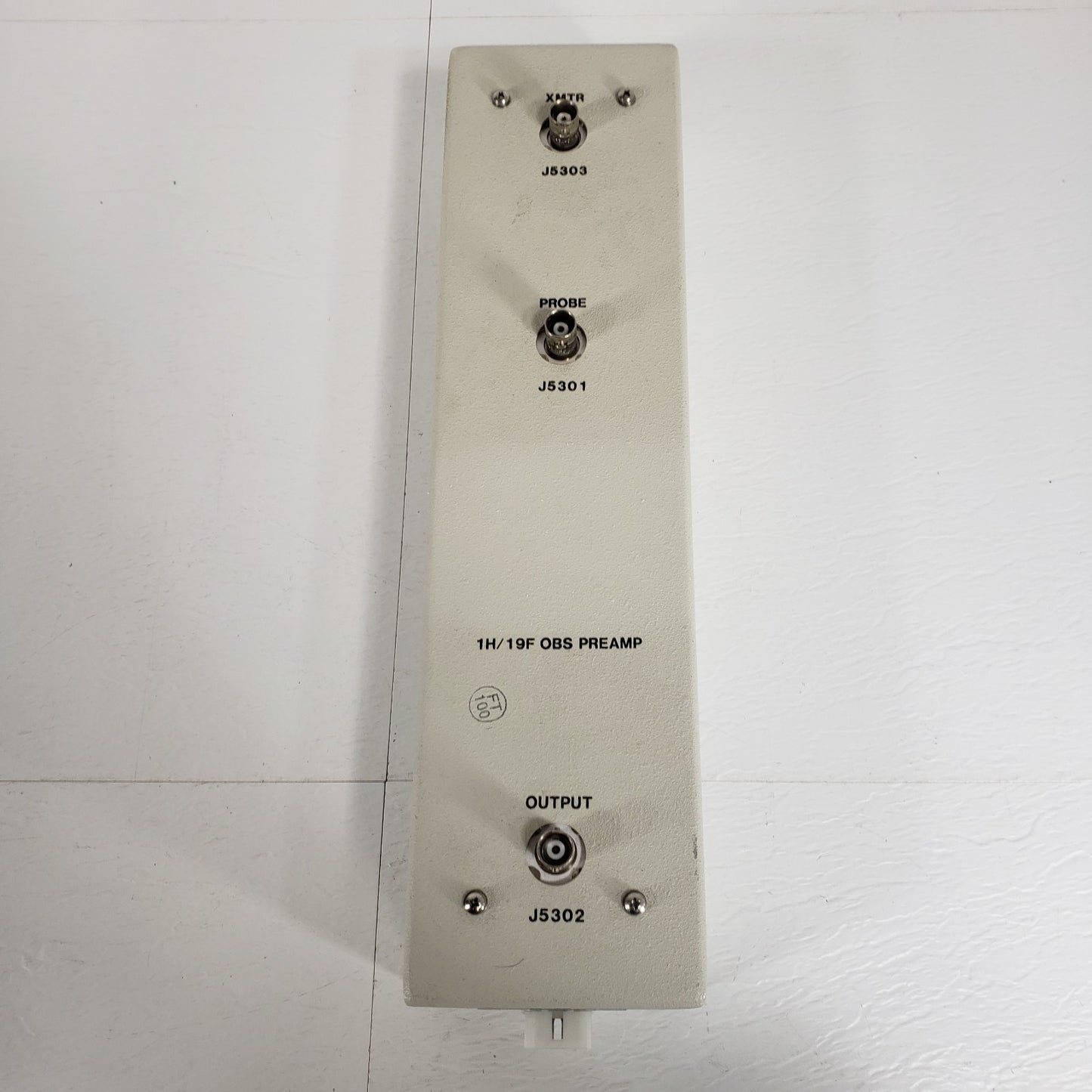Varian 0190242602 Unity Inova XMTR NMR 1H / 19F OBS Preamplifier 62A