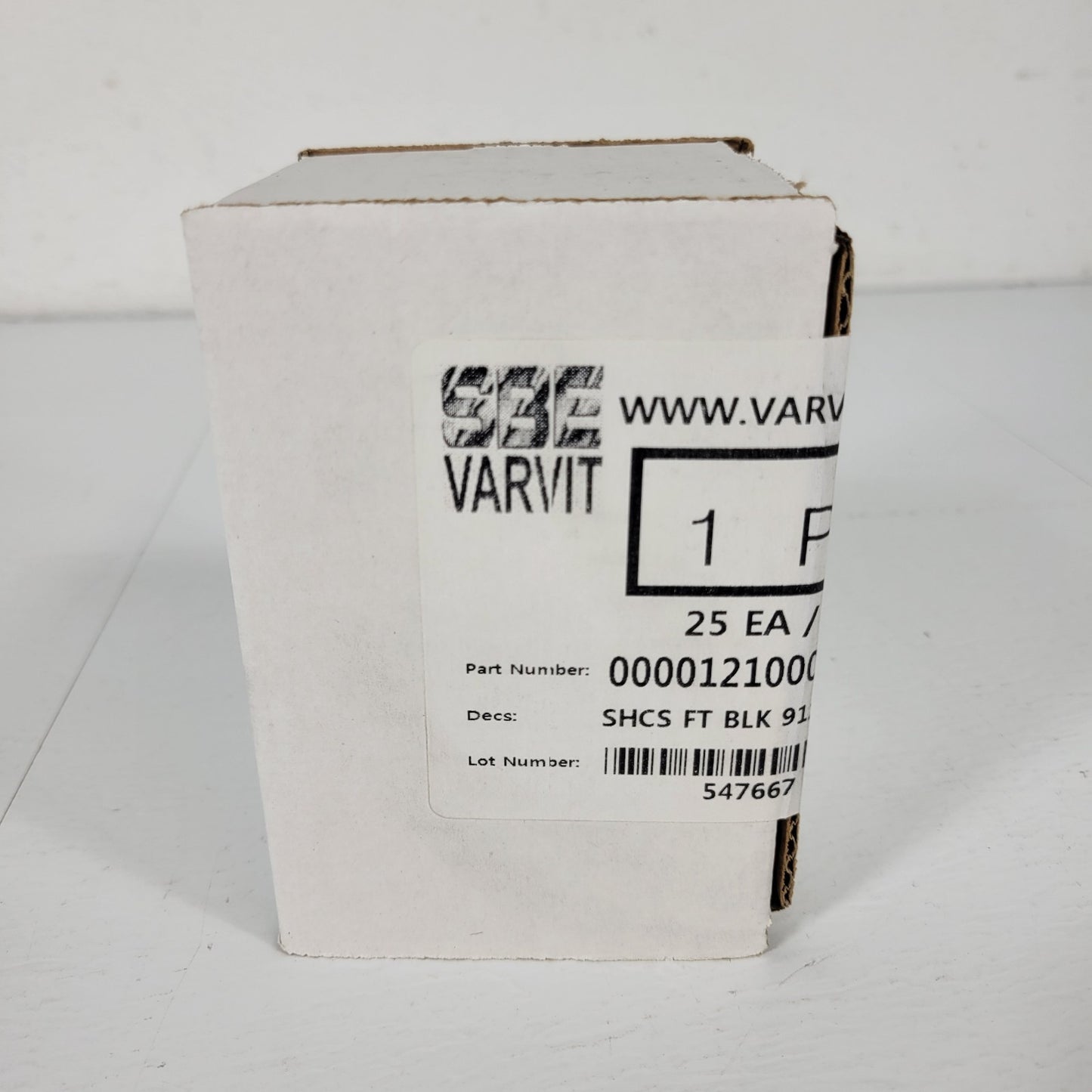 Box of 25 Sealed SBE VARVIT 0000121000300 SHCS FT BLK 912 12.9 M10x30 Bolts Bolt