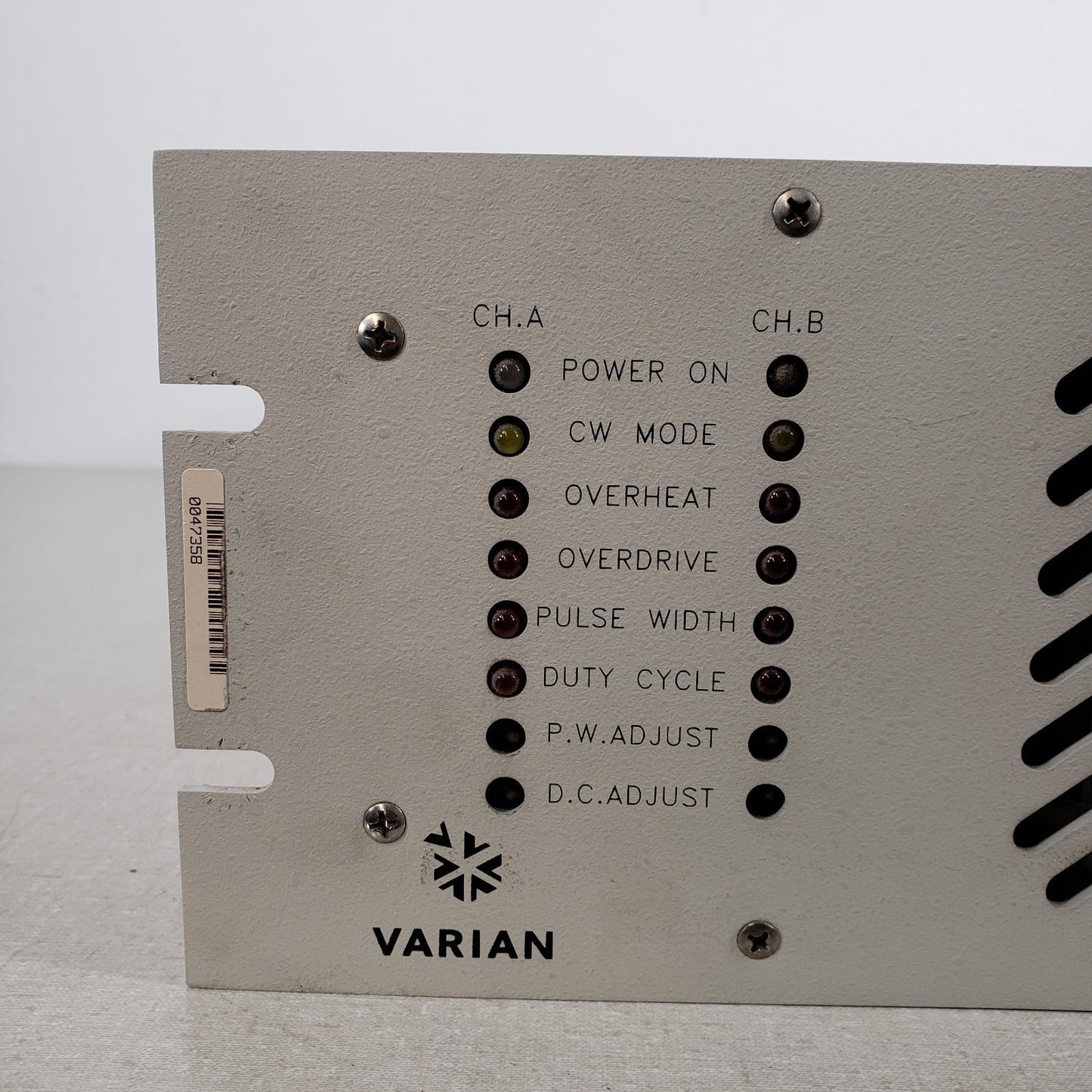 Varian Herley 3200 AMT Amplifier NMR Spectroscopy 3900-15 Power Controller