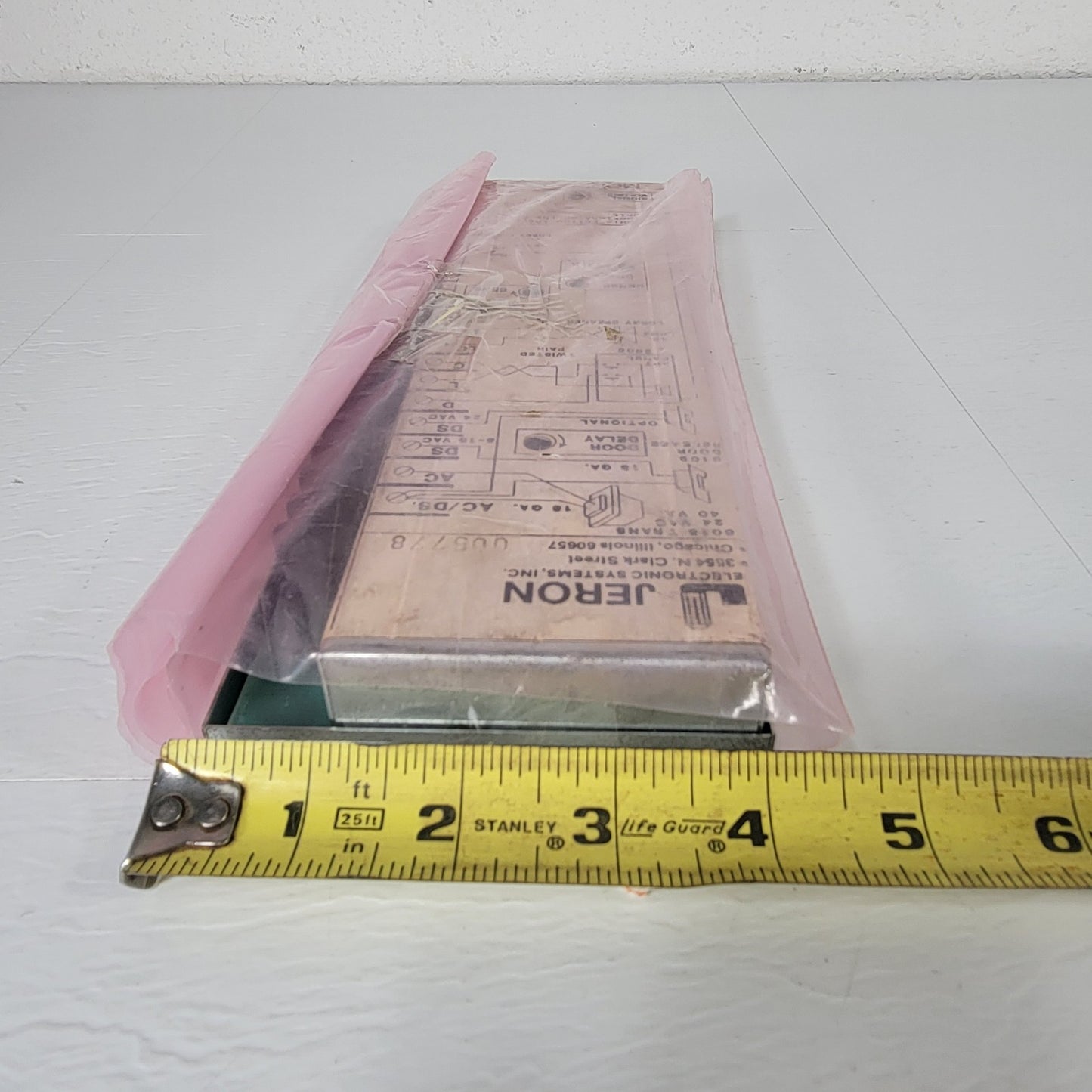 Jeron Electronic Systems 5050F Metal Door Mount Intercom Control Amplifier Panel