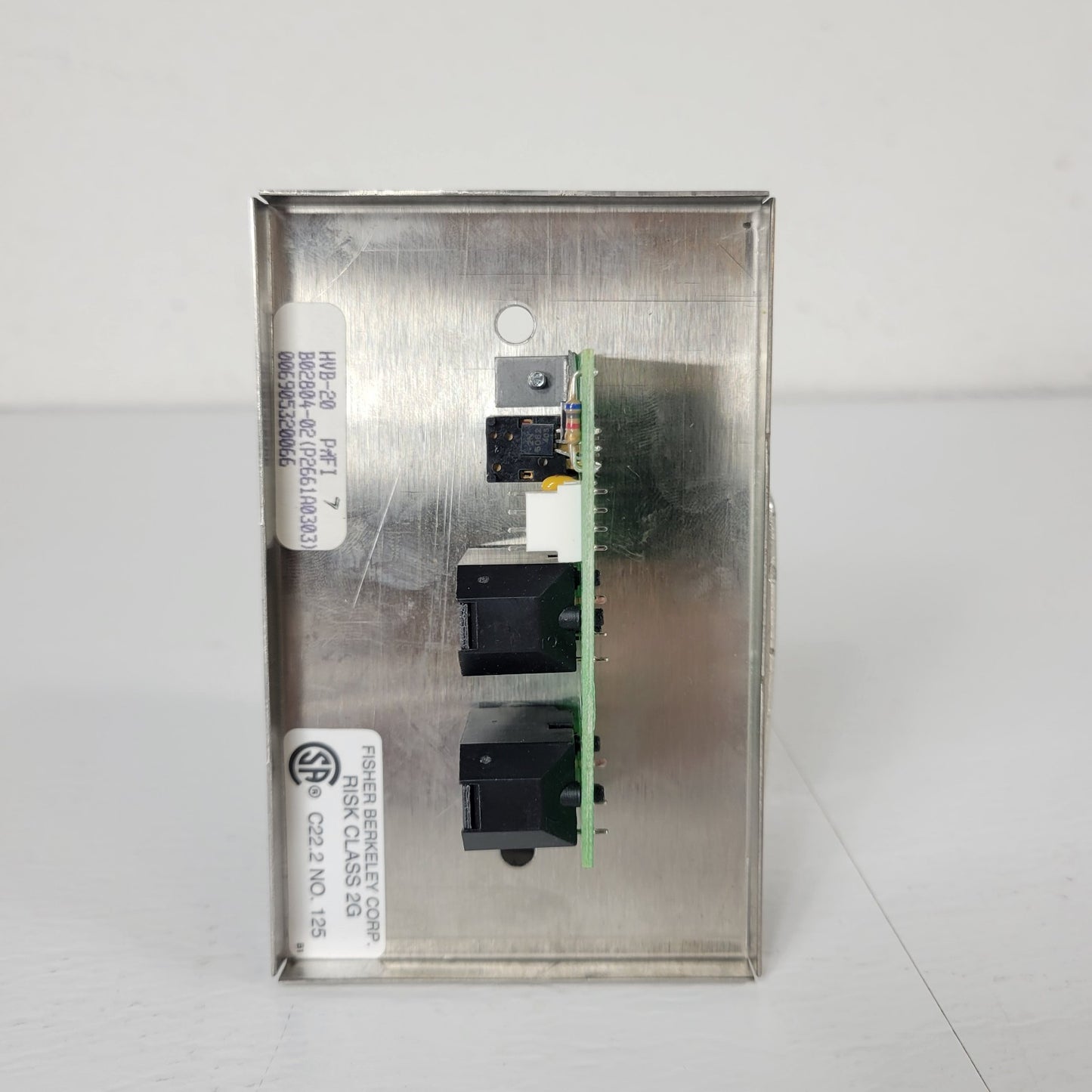 Fisher Berkely Ektacom HVB-20 Dual Patient Station Dual Lamps Reset Button