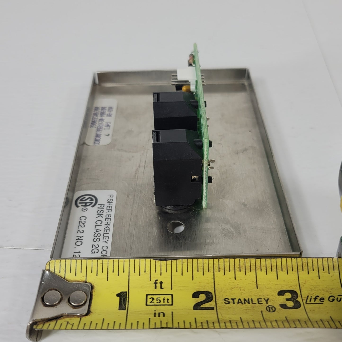 Fisher Berkely Ektacom HVB-20 Dual Patient Station Dual Lamps Reset Button