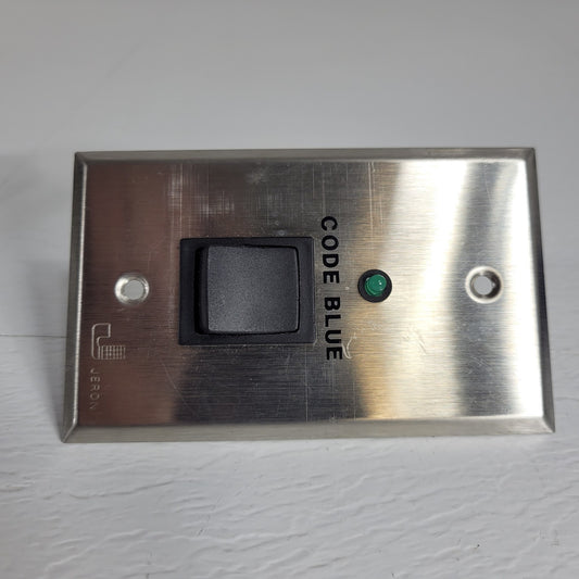 Jeron Code Blue 2-Position Flip Switch With Illuminating Light 6849