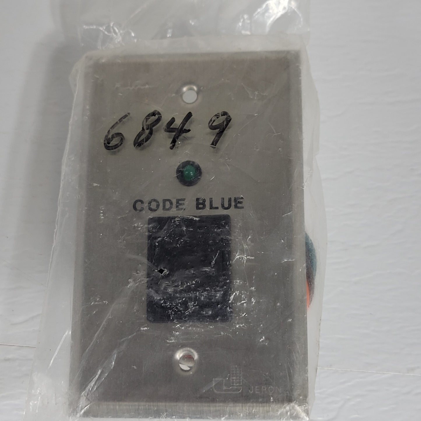 Jeron Code Blue 2-Position Flip Switch With Illuminating Light 6849