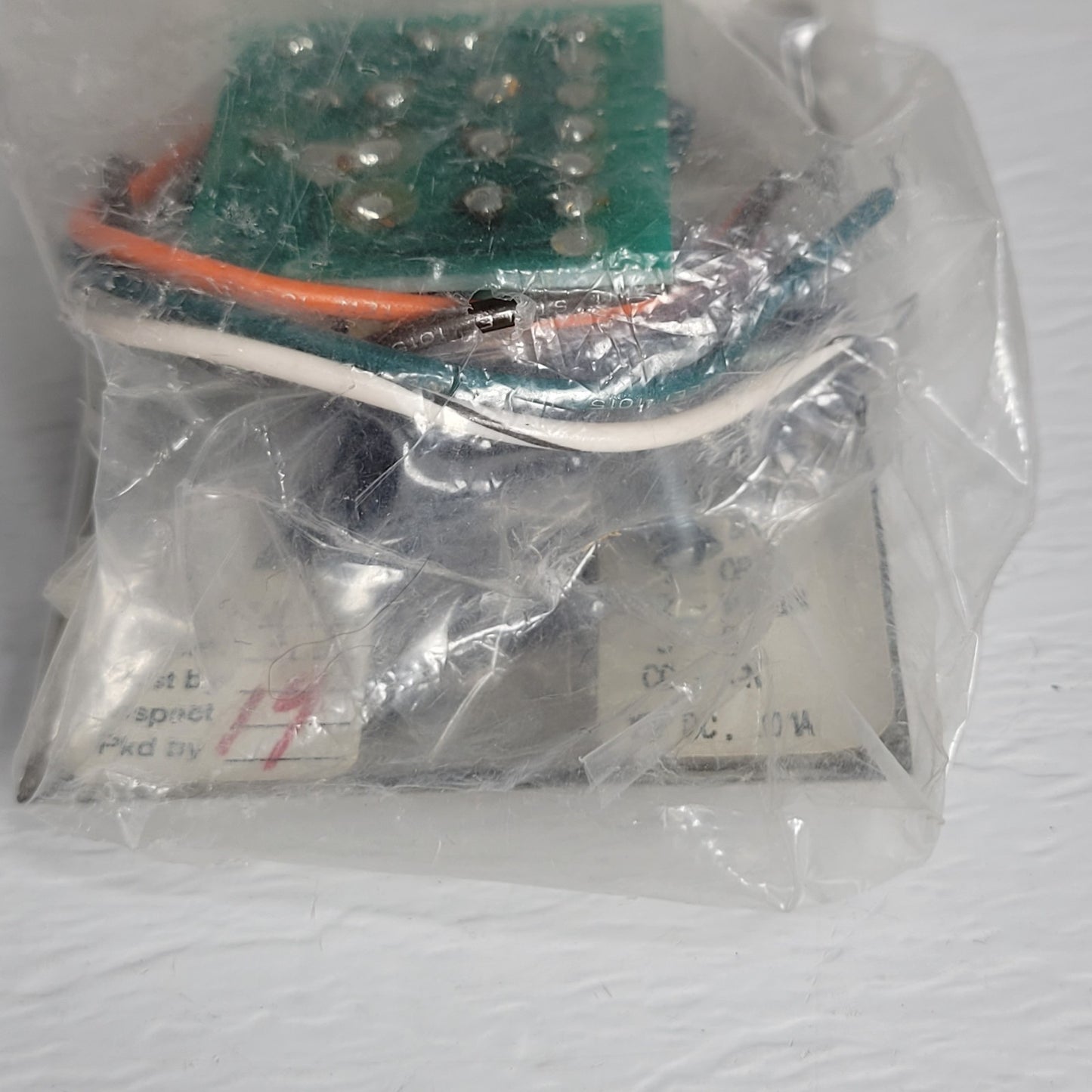 Jeron Emergency 2-Position Flip Switch With Illuminating Light Stainless Plate