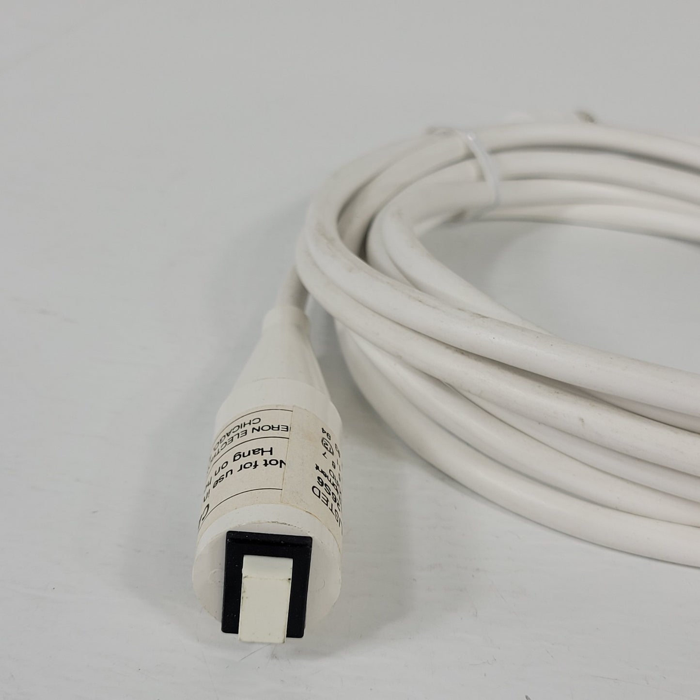 Jeron Electronic Systems Nurse Call Button Cord 10ft 7 Pin Connector Push Button