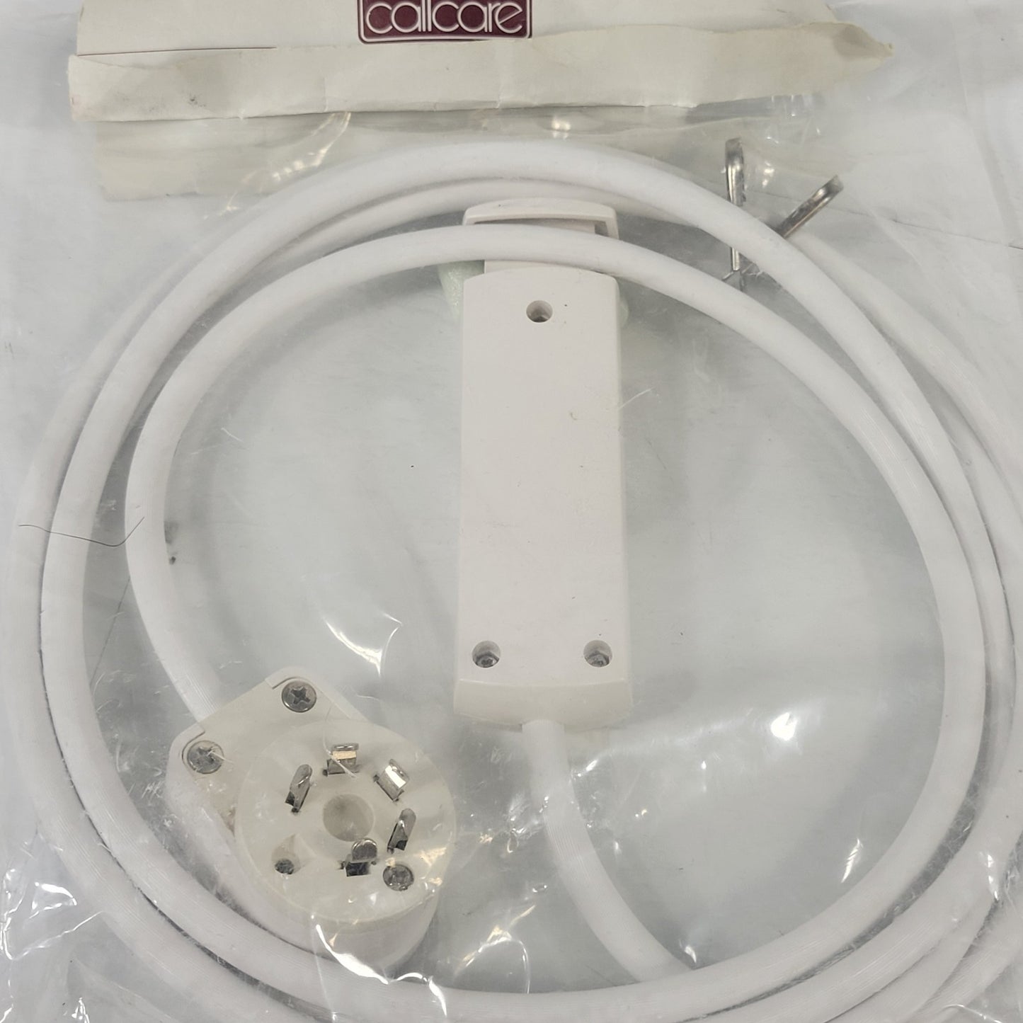 Callcare ET-7178 Single Locking Call Cord 8ft Stainless Steel Bed Clip