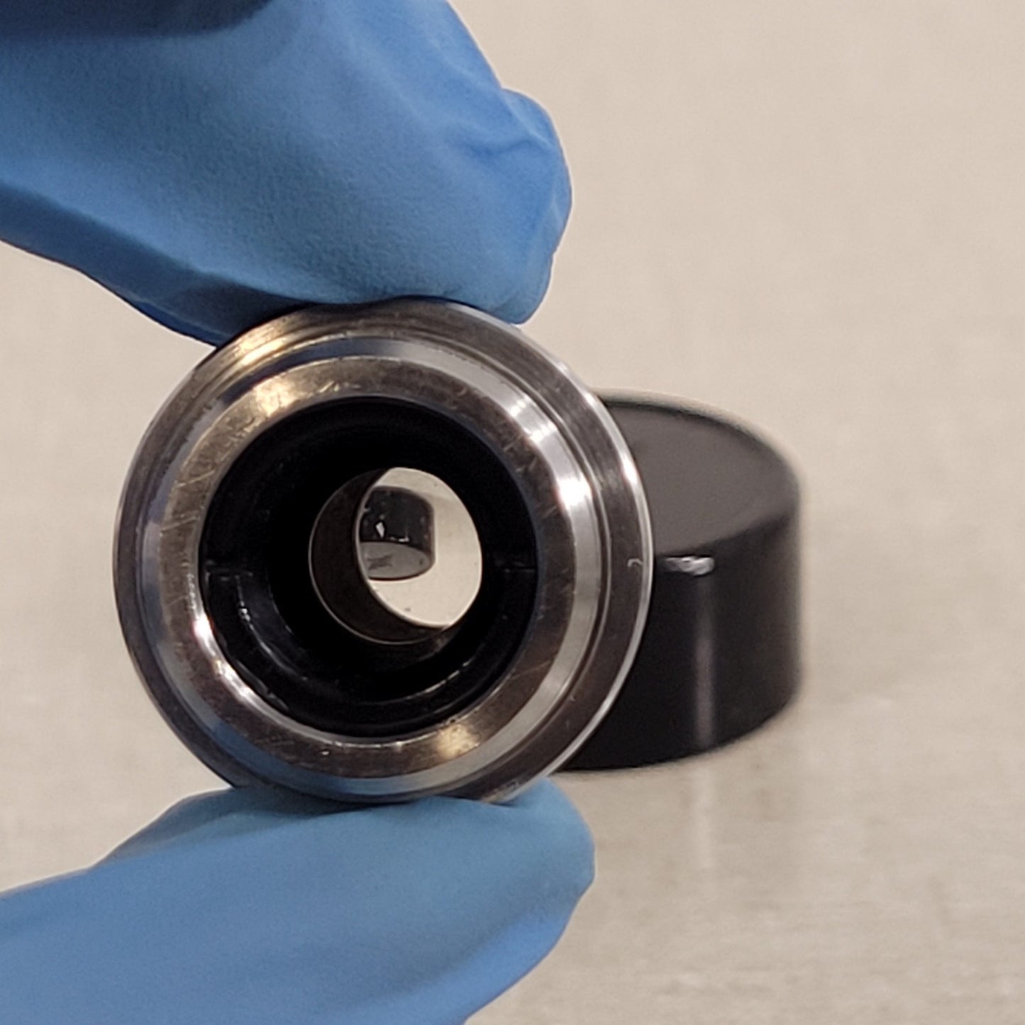 Beck 10X/25 Mag Microscope Objective Lens 20mm Thread Base Optical Instrument