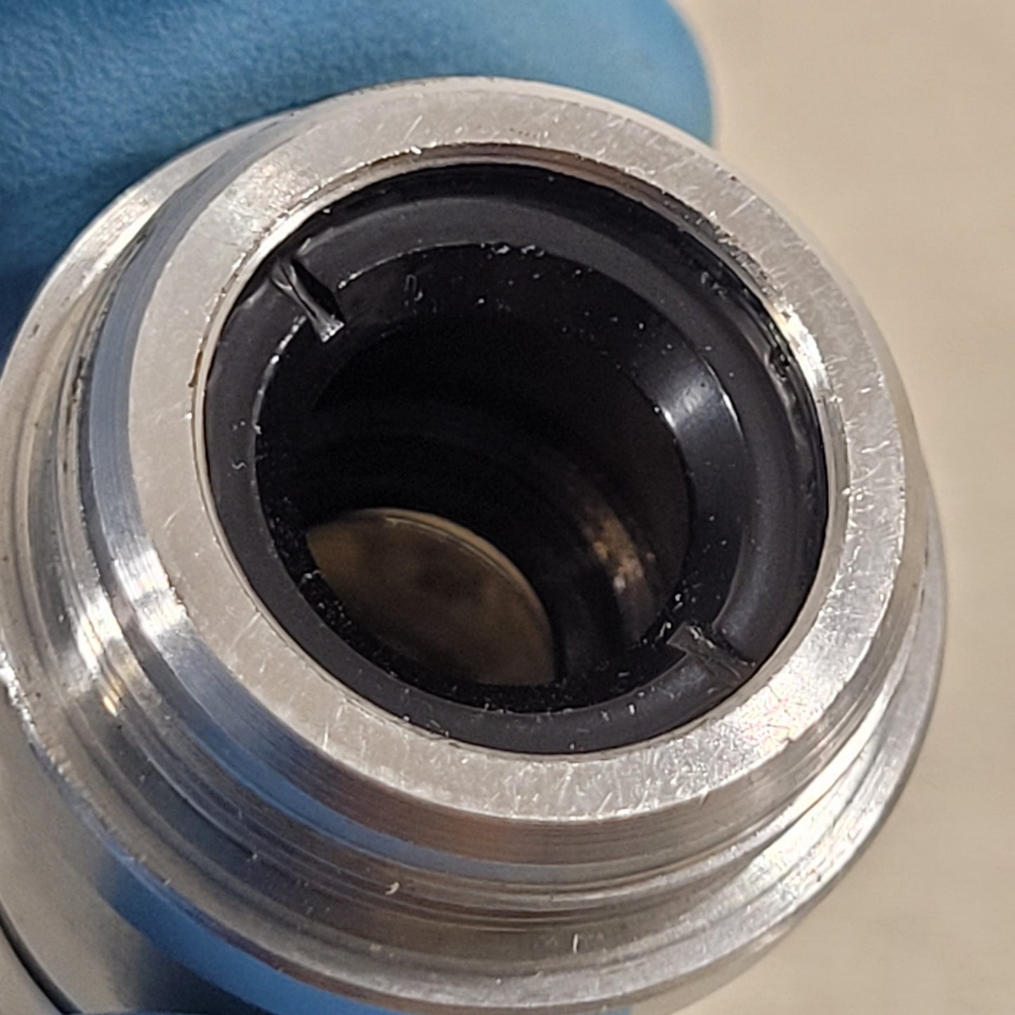 Beck 10X/25 Mag Microscope Objective Lens 20mm Thread Base Optical Instrument