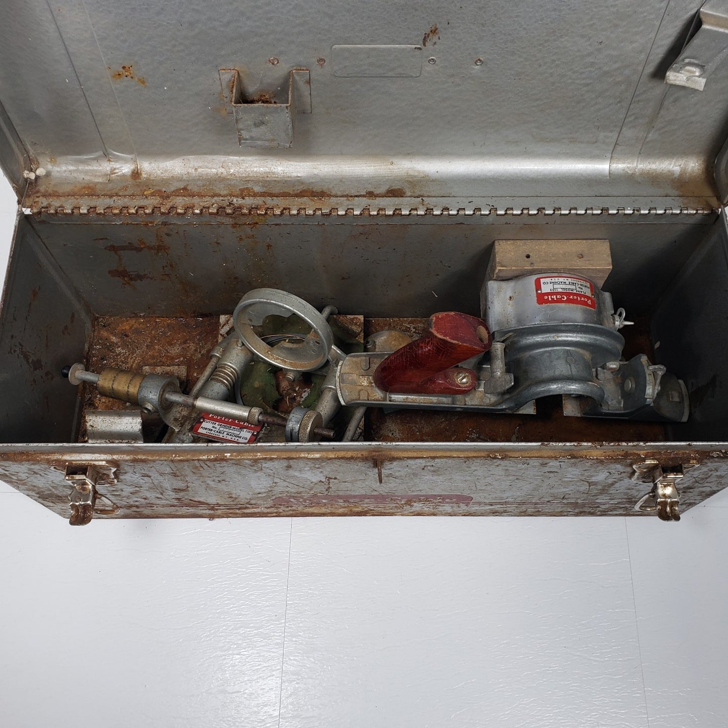Vintage Porter Cable 1103 Router Accessory Kit Plane Cutter Grinder 11821 23734