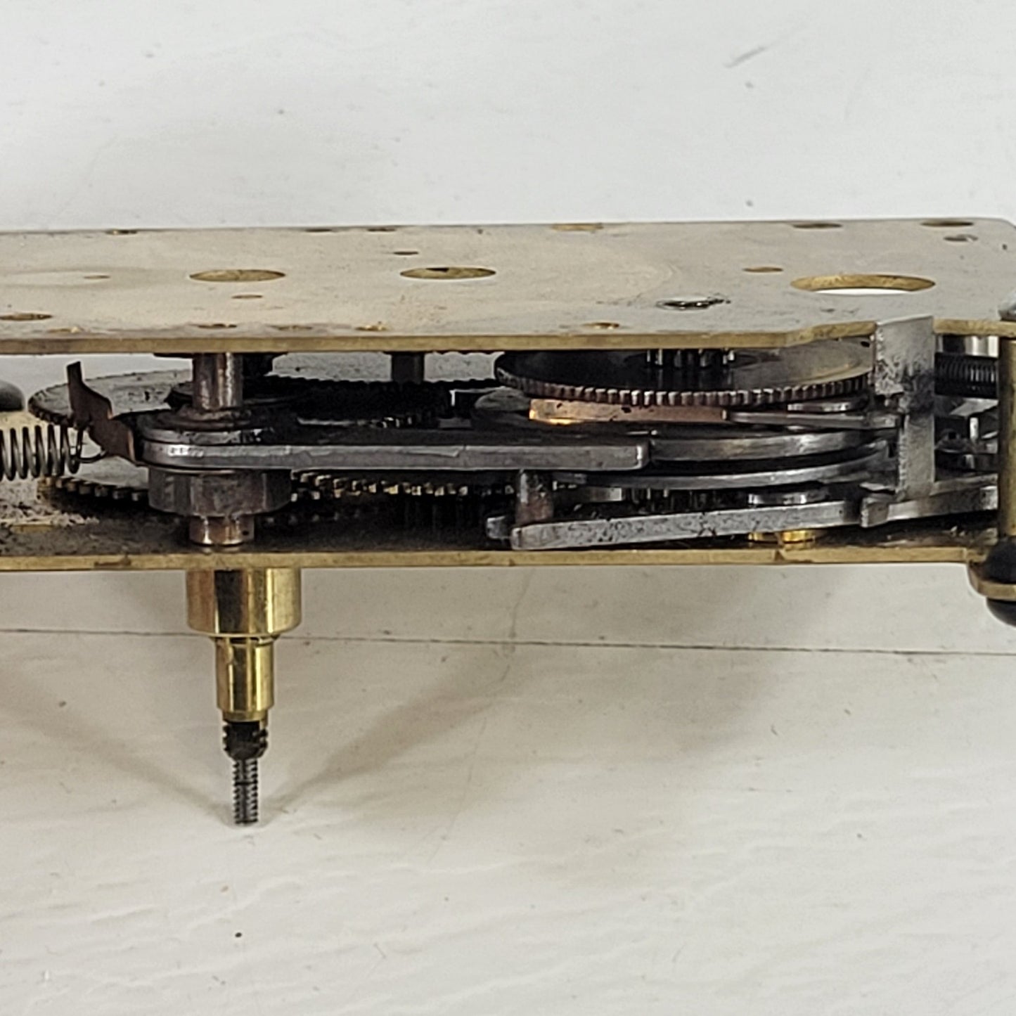 Vintage Synchron 33003-1111 0044 Gear Box Clock Mechanism Movement Assembly