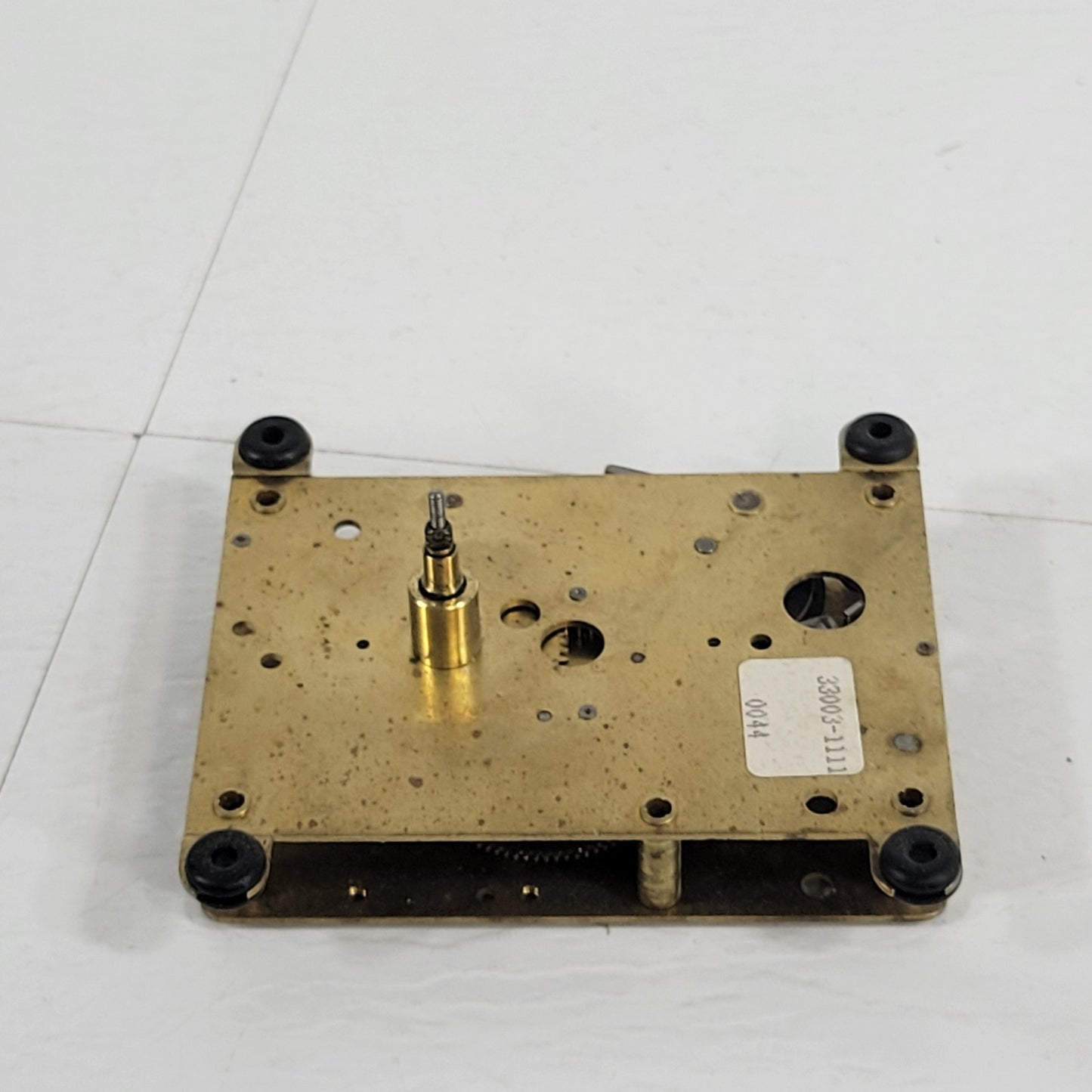 Vintage Synchron 33003-1111 0044 Gear Box Clock Mechanism Movement Assembly