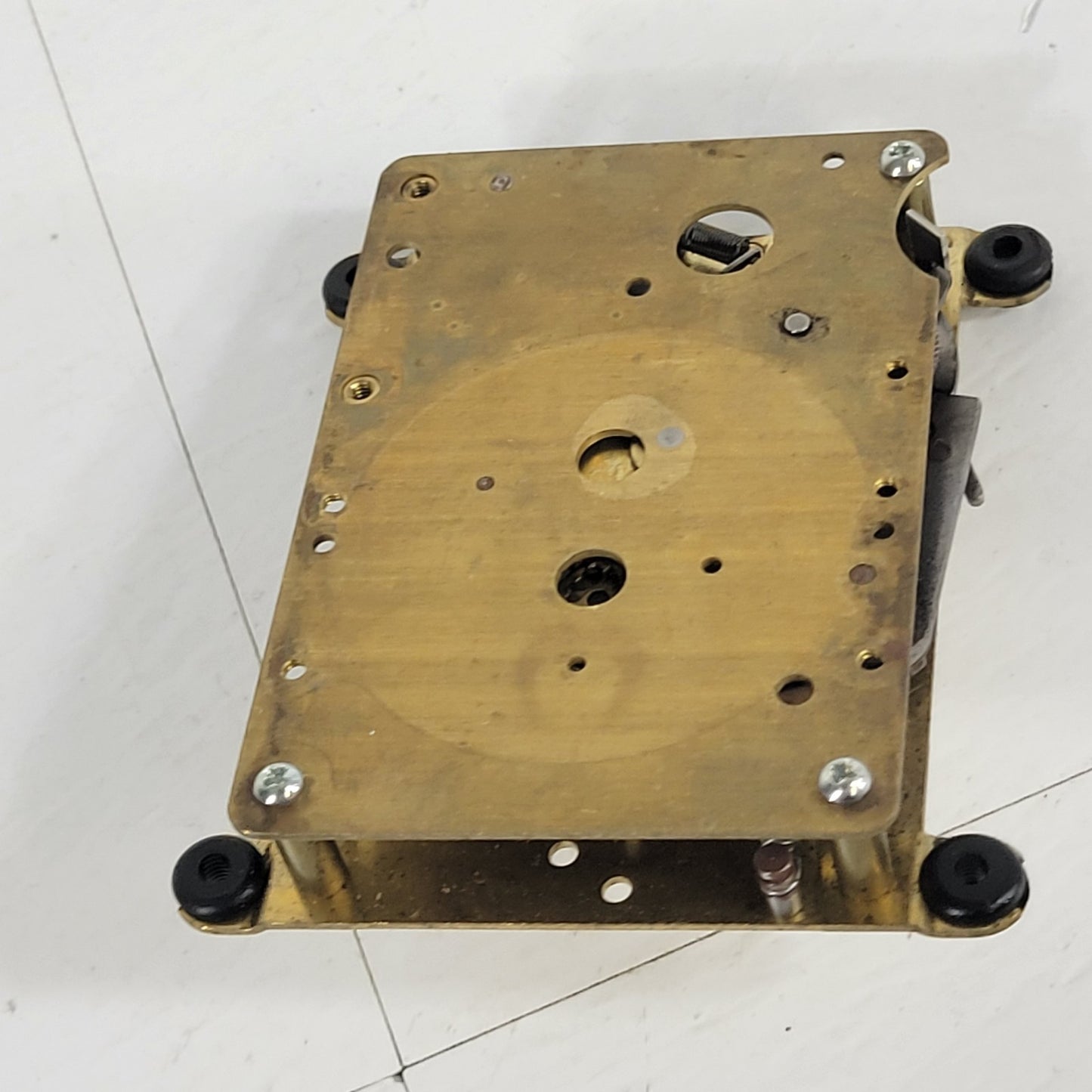 Vintage Synchron 33003-1111 0044 Gear Box Clock Mechanism Movement Assembly