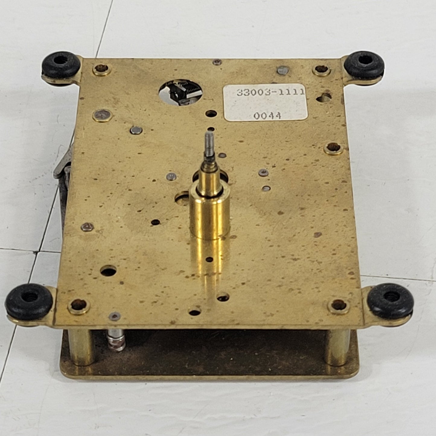 Vintage Synchron 33003-1111 0044 Gear Box Clock Mechanism Movement Assembly