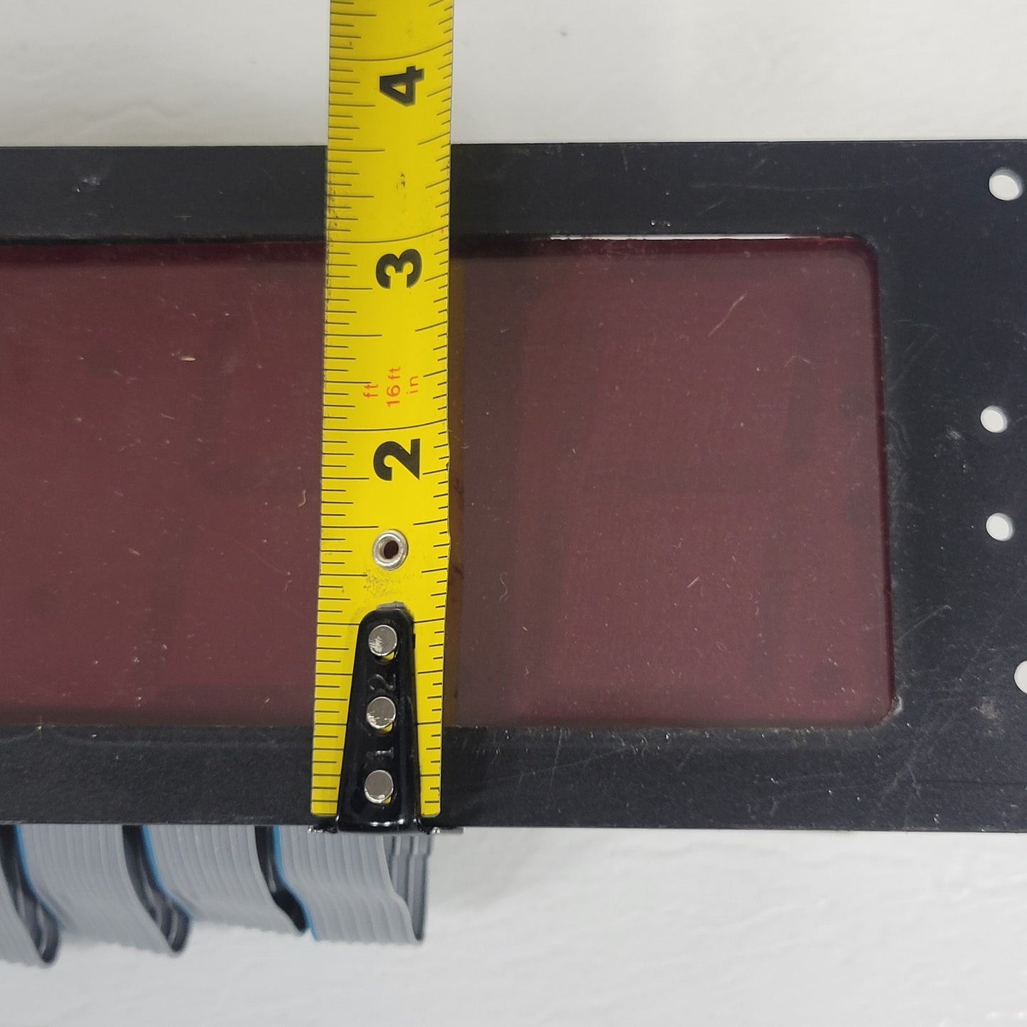 Telecor DCLK Digital Clock Rev 6 Circuit Board Screen With Black Frame