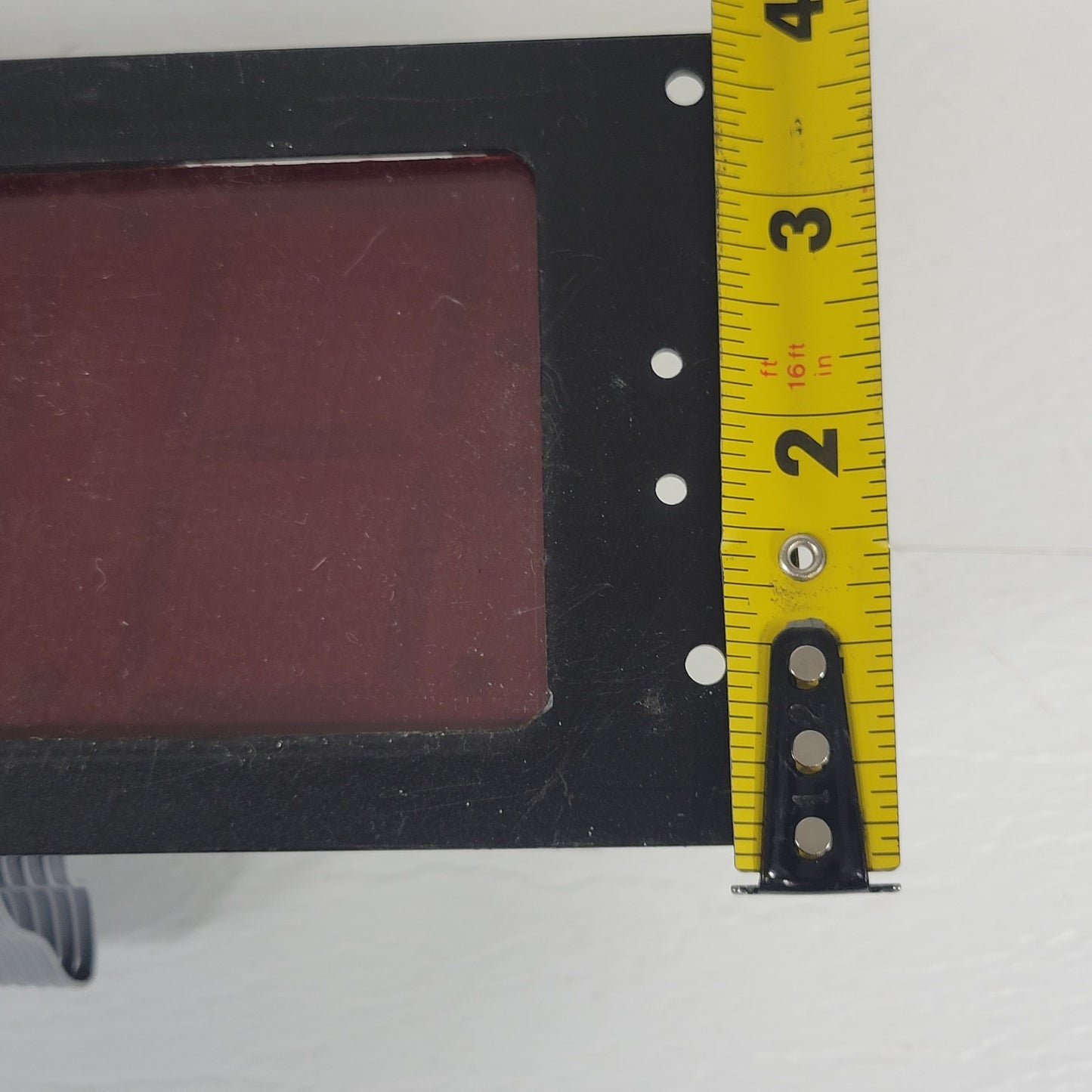 Telecor DCLK Digital Clock Rev 6 Circuit Board Screen With Black Frame