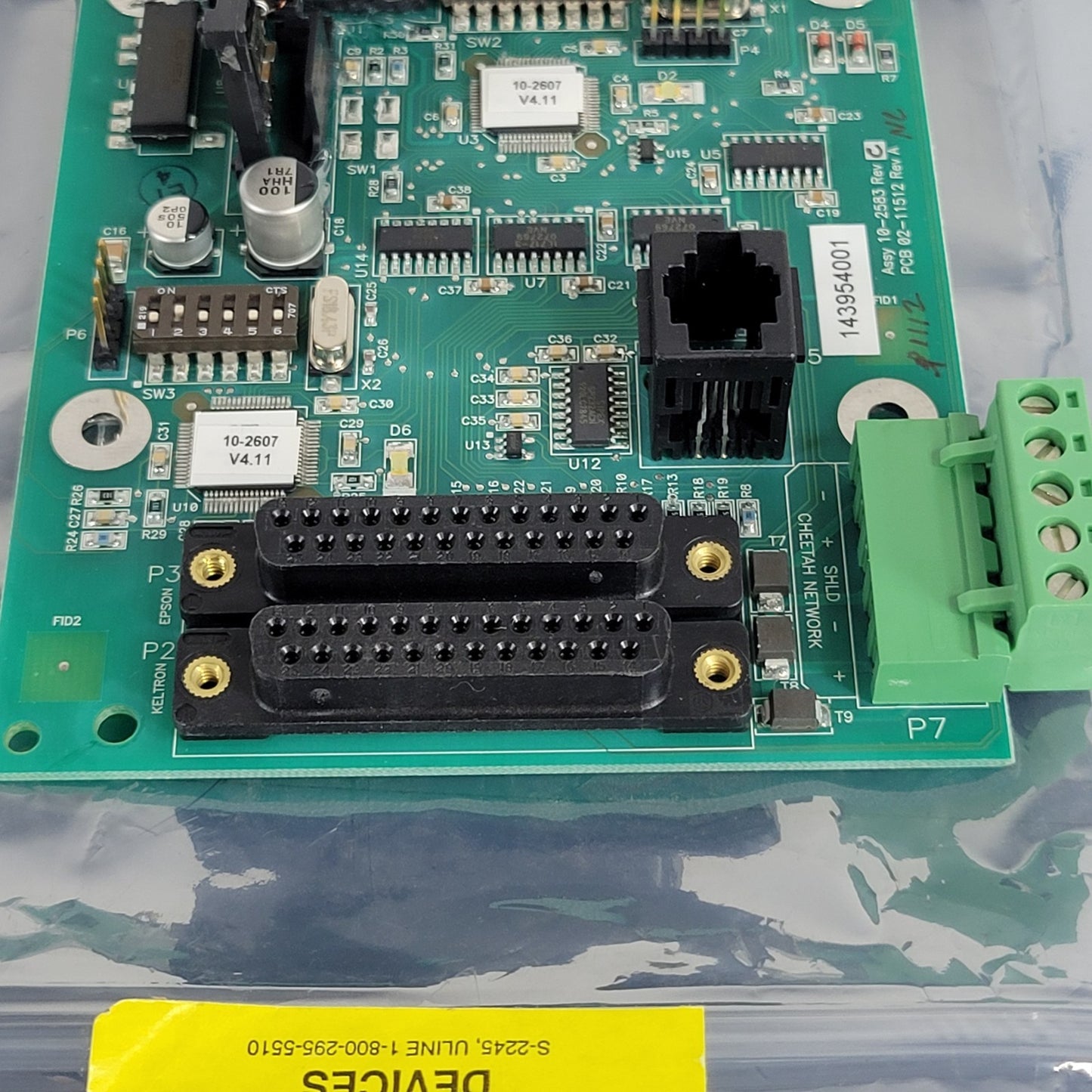 Fike 10-2583 Multi Interface Module Signaling Board Gateway CyberCat Cheetah COM