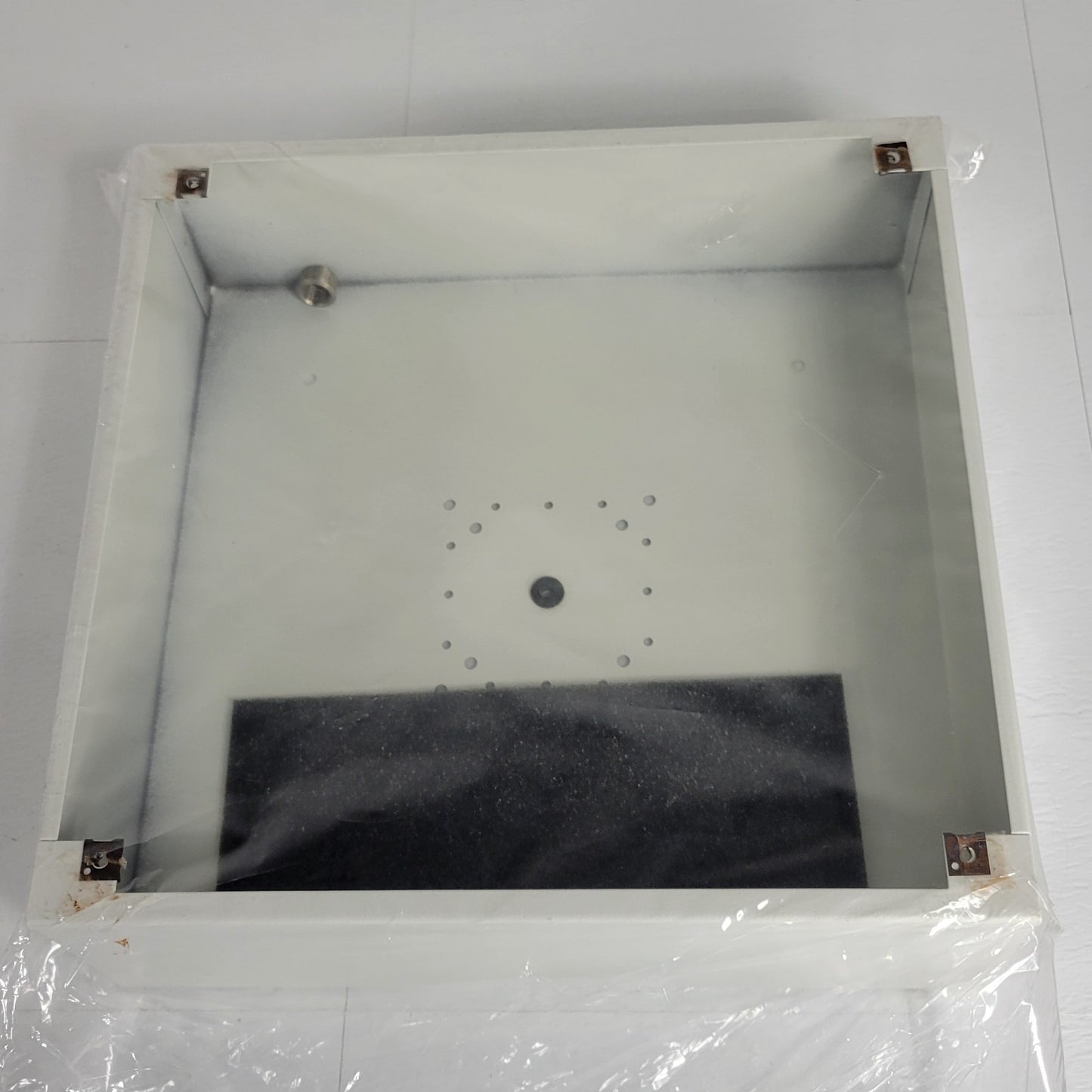 Valcom Speaker Mounting Box 12-3/4" X 12-3/4" X 4" White Back Box