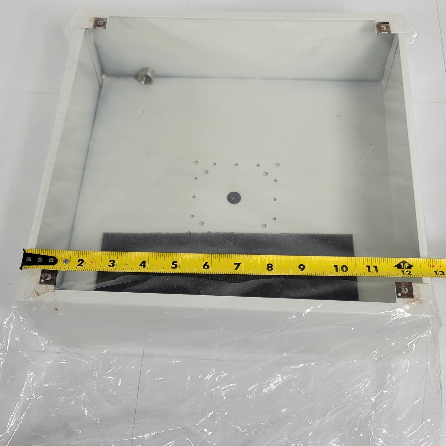 Valcom Speaker Mounting Box 12-3/4" X 12-3/4" X 4" White Back Box