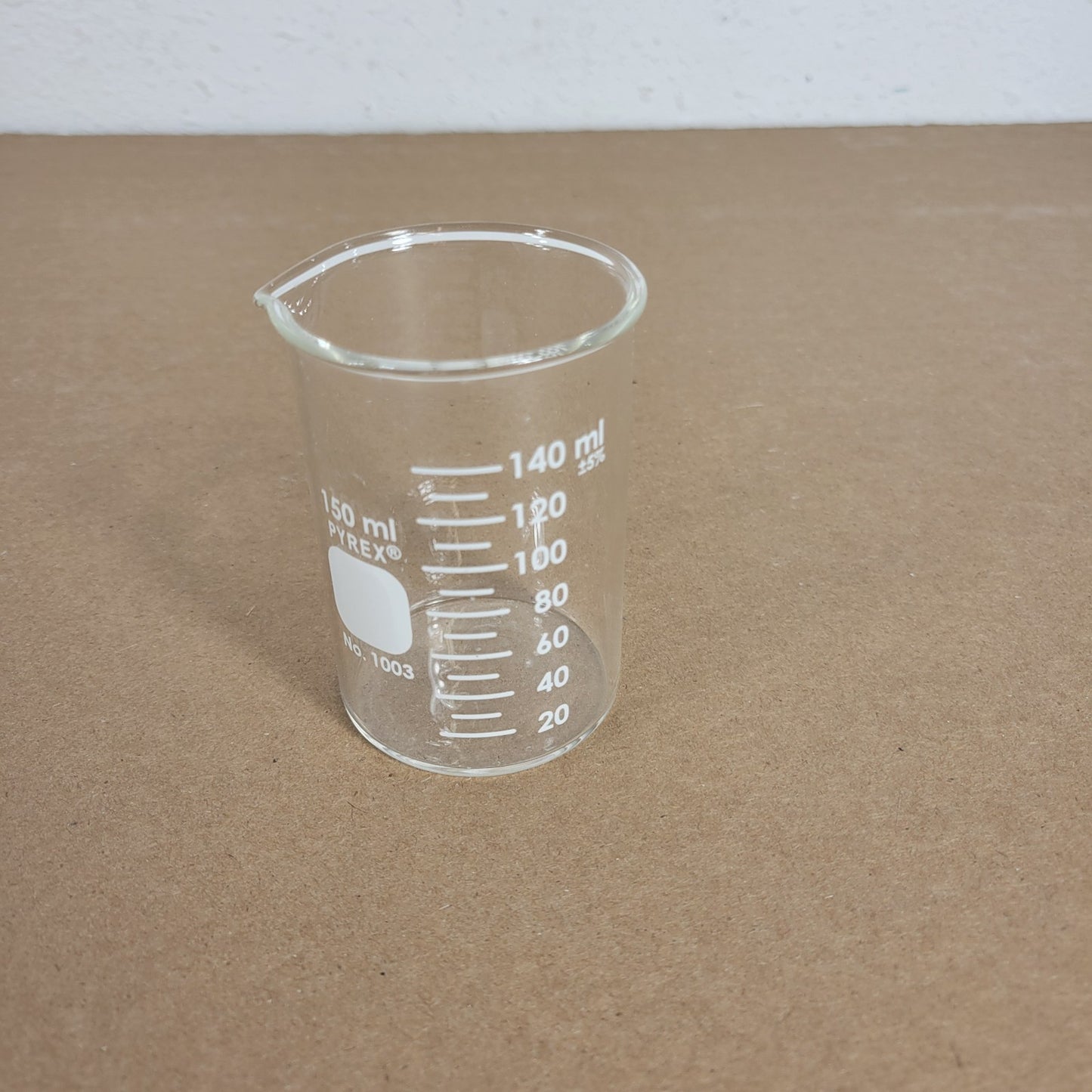 150 mL Pyrex Heavy Duty Griffin Beaker 1003-.15L Graduated