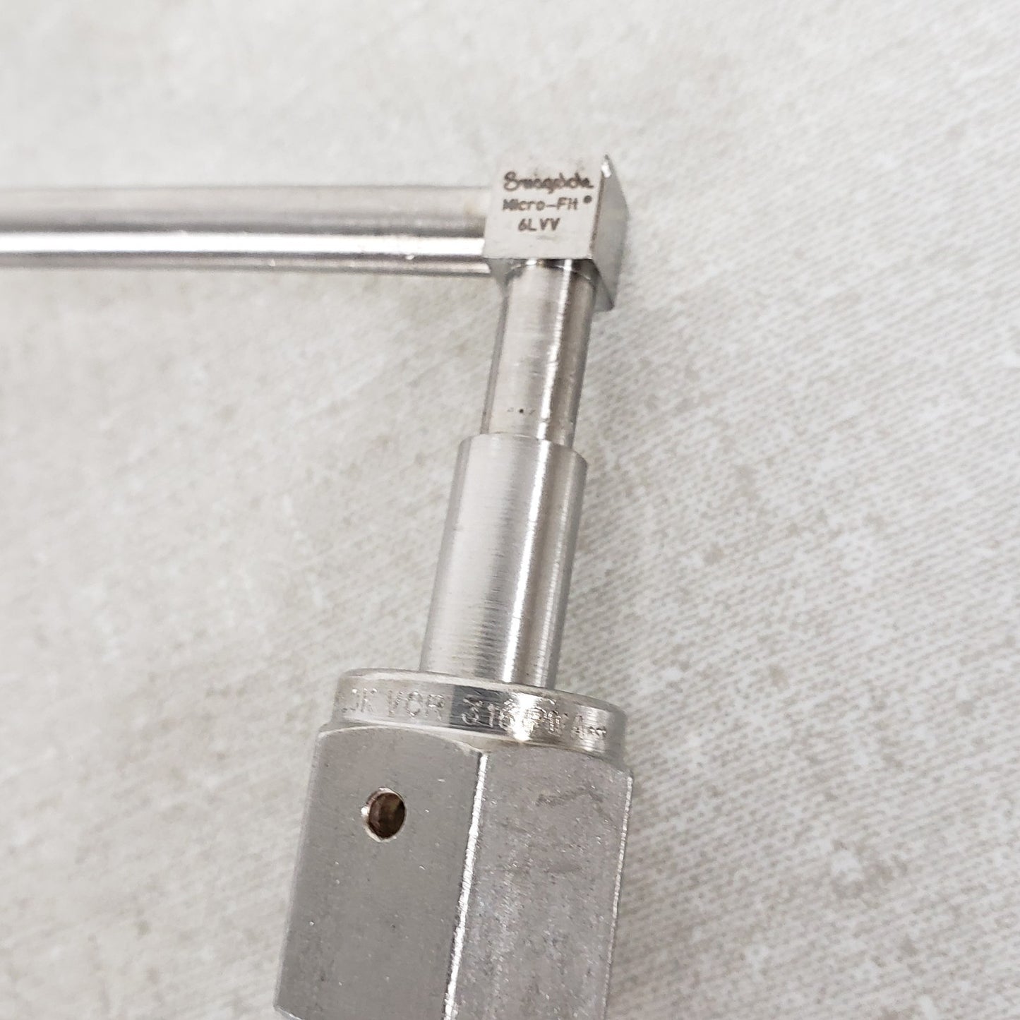 Swagelok Male to Female 1/4" VCR 90 Degree Fitting HY-LOK 316 Stainless Stee K3F