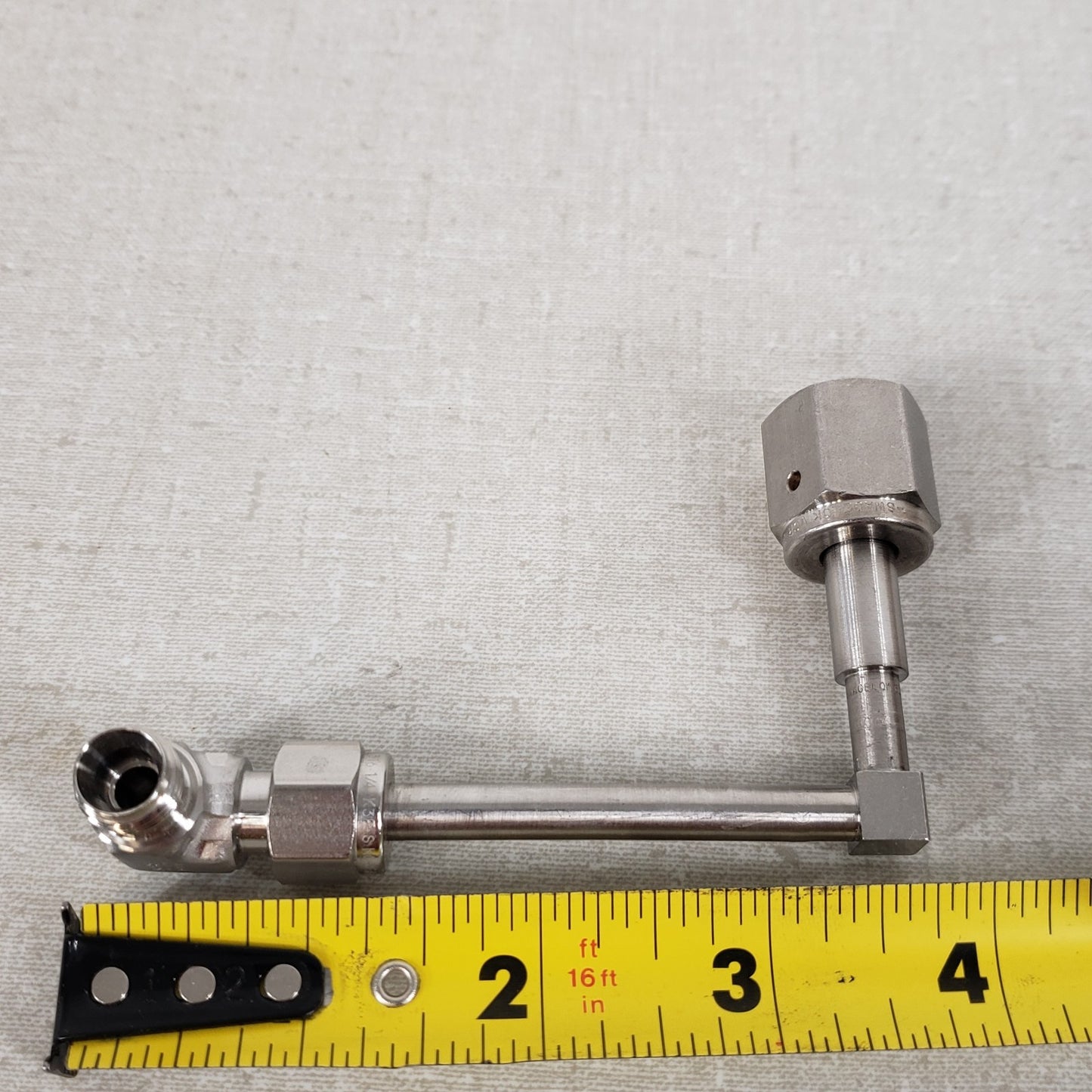 Swagelok Male to Female 1/4" VCR 90 Degree Fitting HY-LOK 316 Stainless Stee K3F