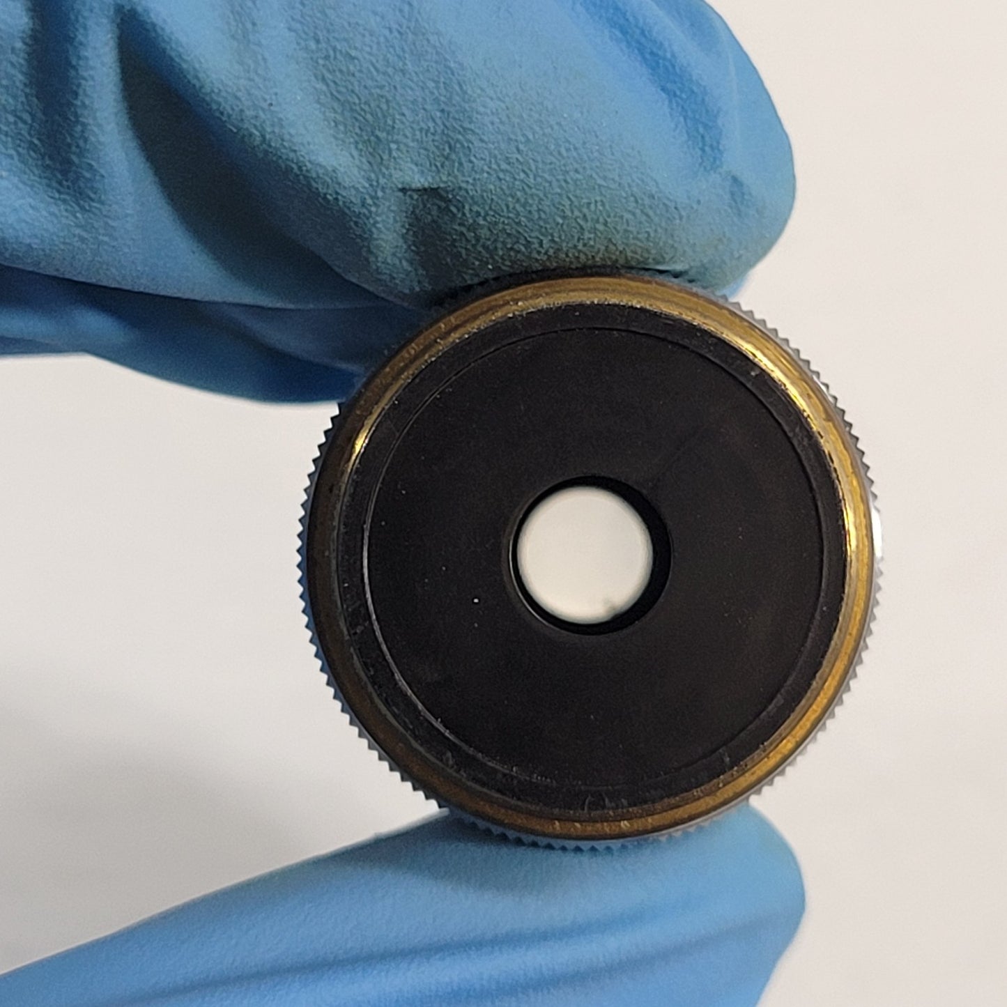 S&H 40X Mag Microscope Objective 20mm Thread Mount 0.65 Ocular Optical Lens