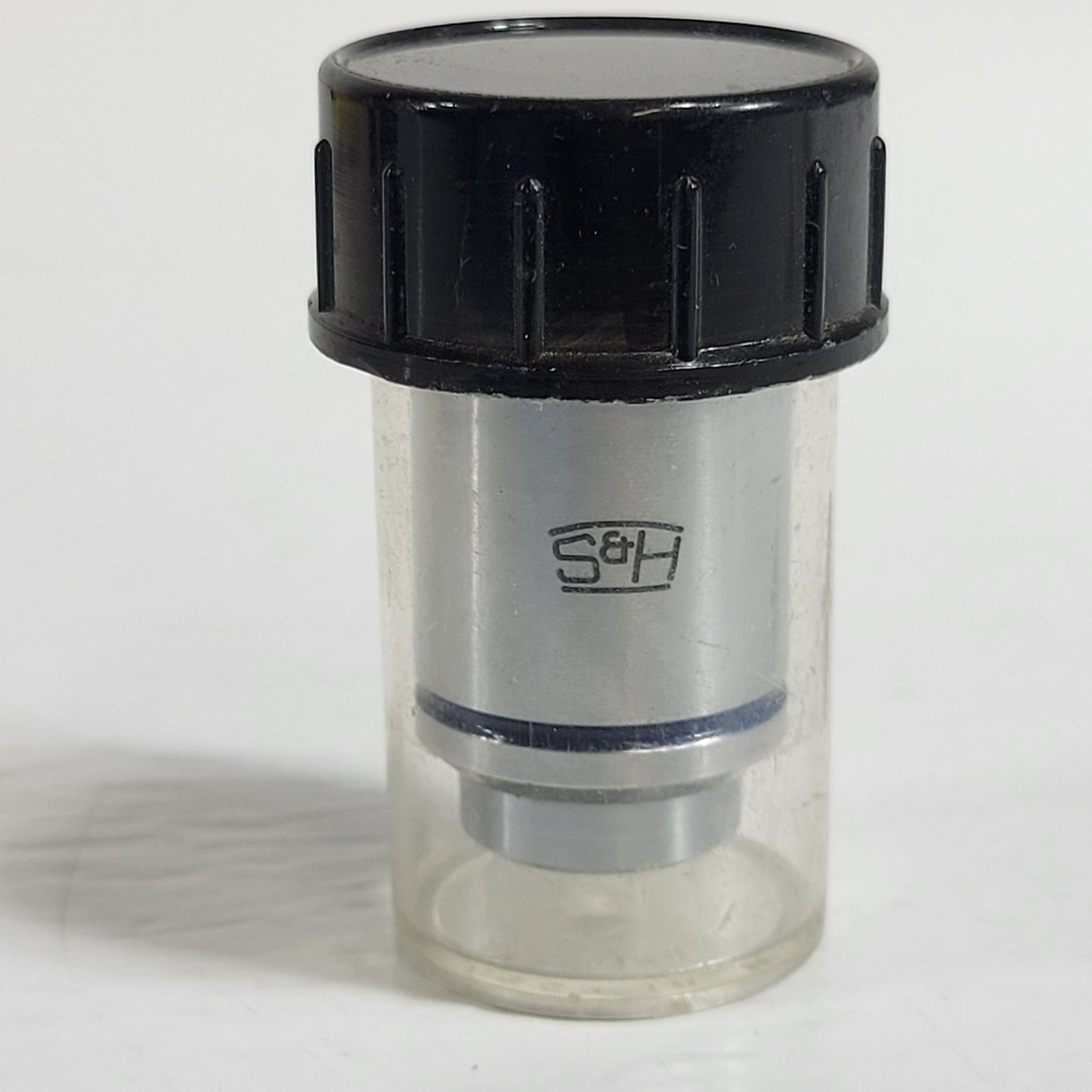 S&H 40X Mag Microscope Objective 20mm Thread Mount 0.65 Ocular Optical Lens