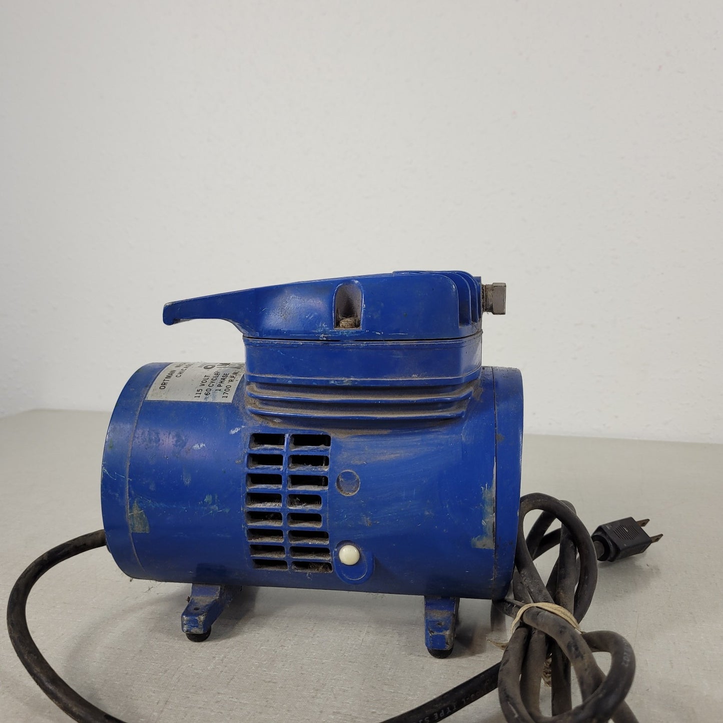 Ortman McCain Company Q-10 Paint Sprayer Oil-Free Motor 1/30 HP 1700 RPM DN19