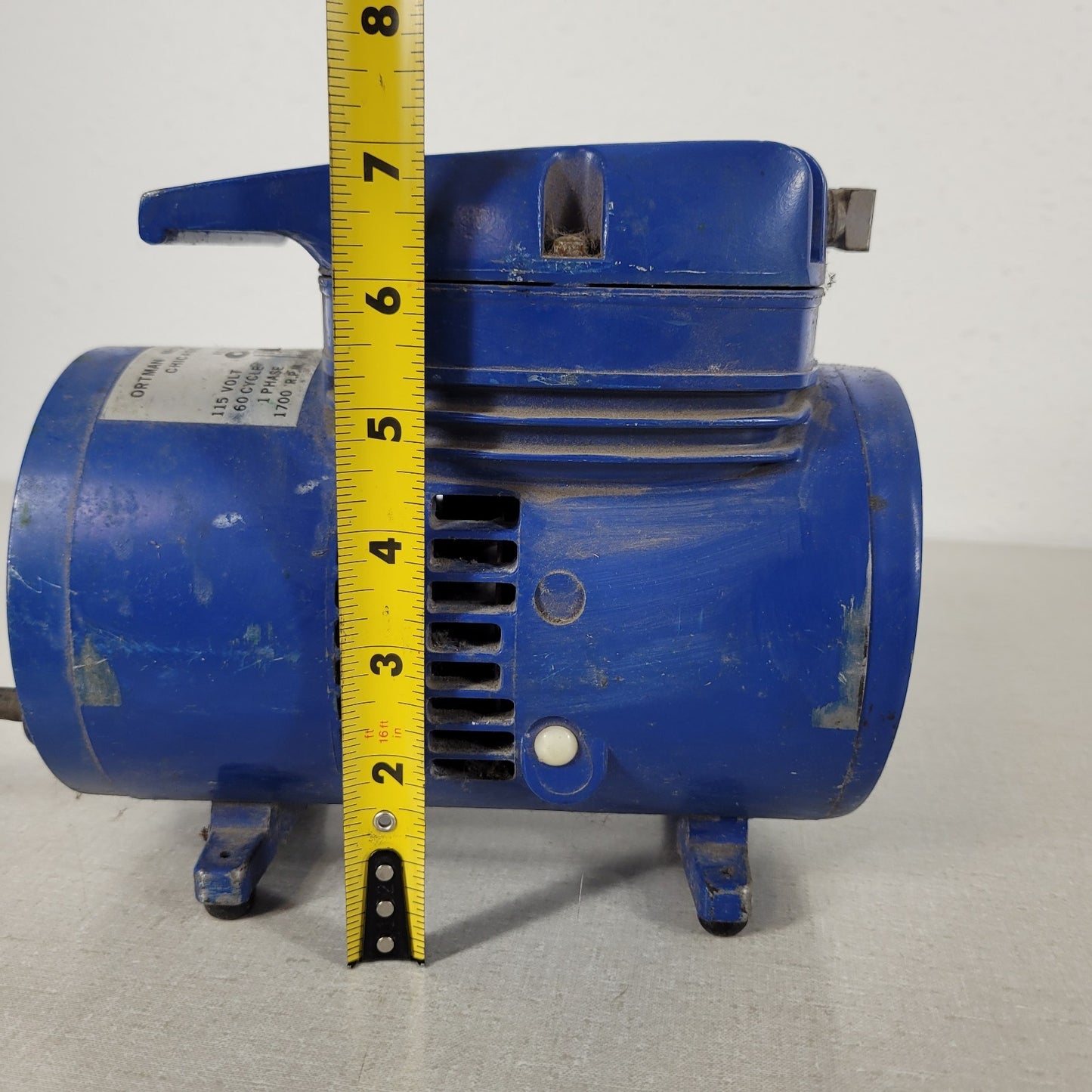 Ortman McCain Company Q-10 Paint Sprayer Oil-Free Motor 1/30 HP 1700 RPM DN19
