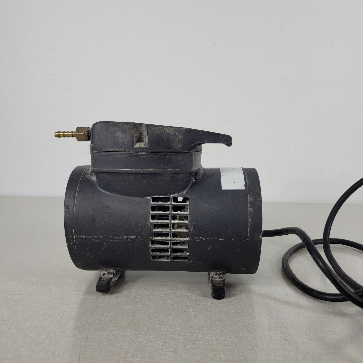 Tested Works Airbrush Portable Oil-Free Air Compressor Pump Tube Fitting