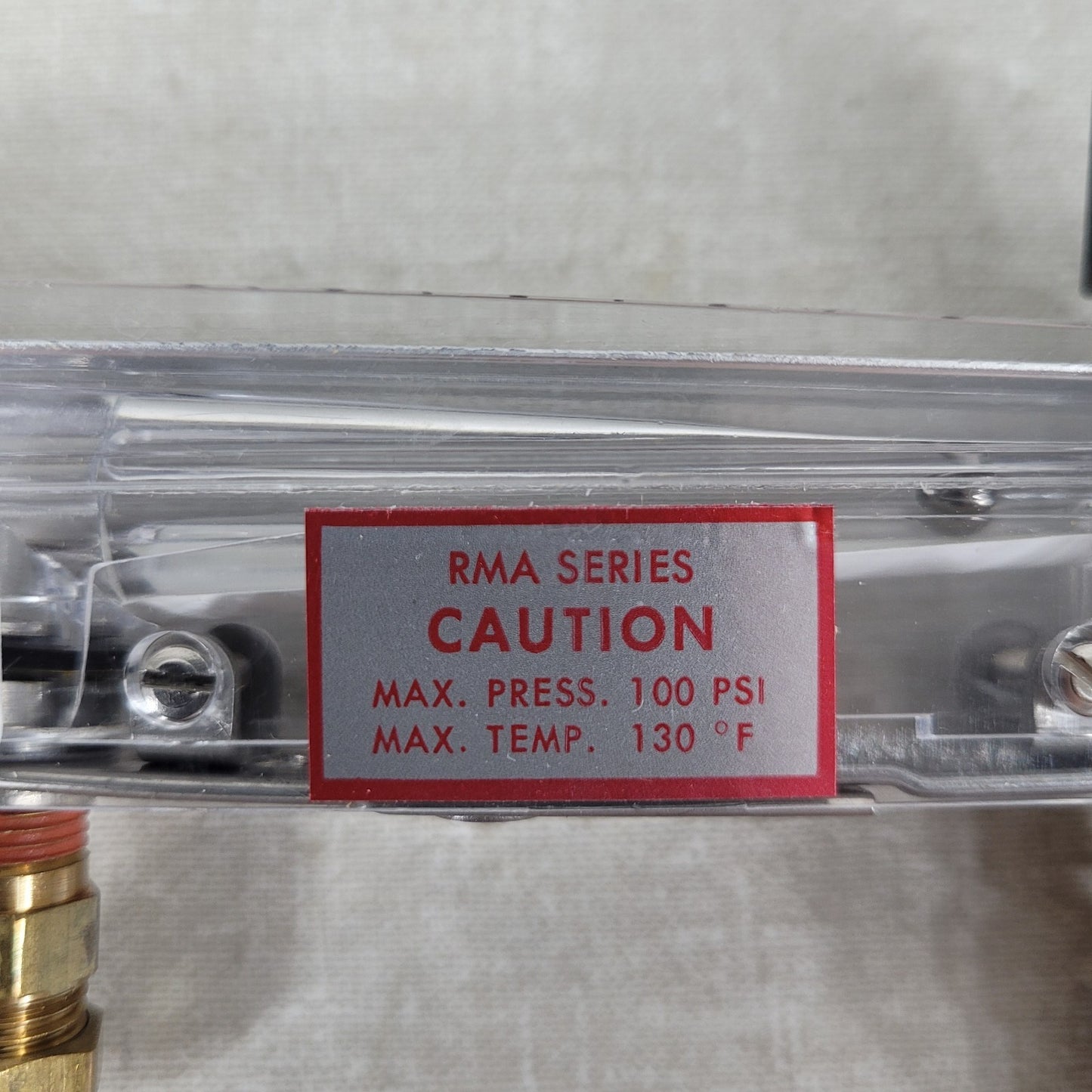 Dwyer Instruments 56-167808-00 50 LPM Air Flow Meter Maxx Press 100 PSI