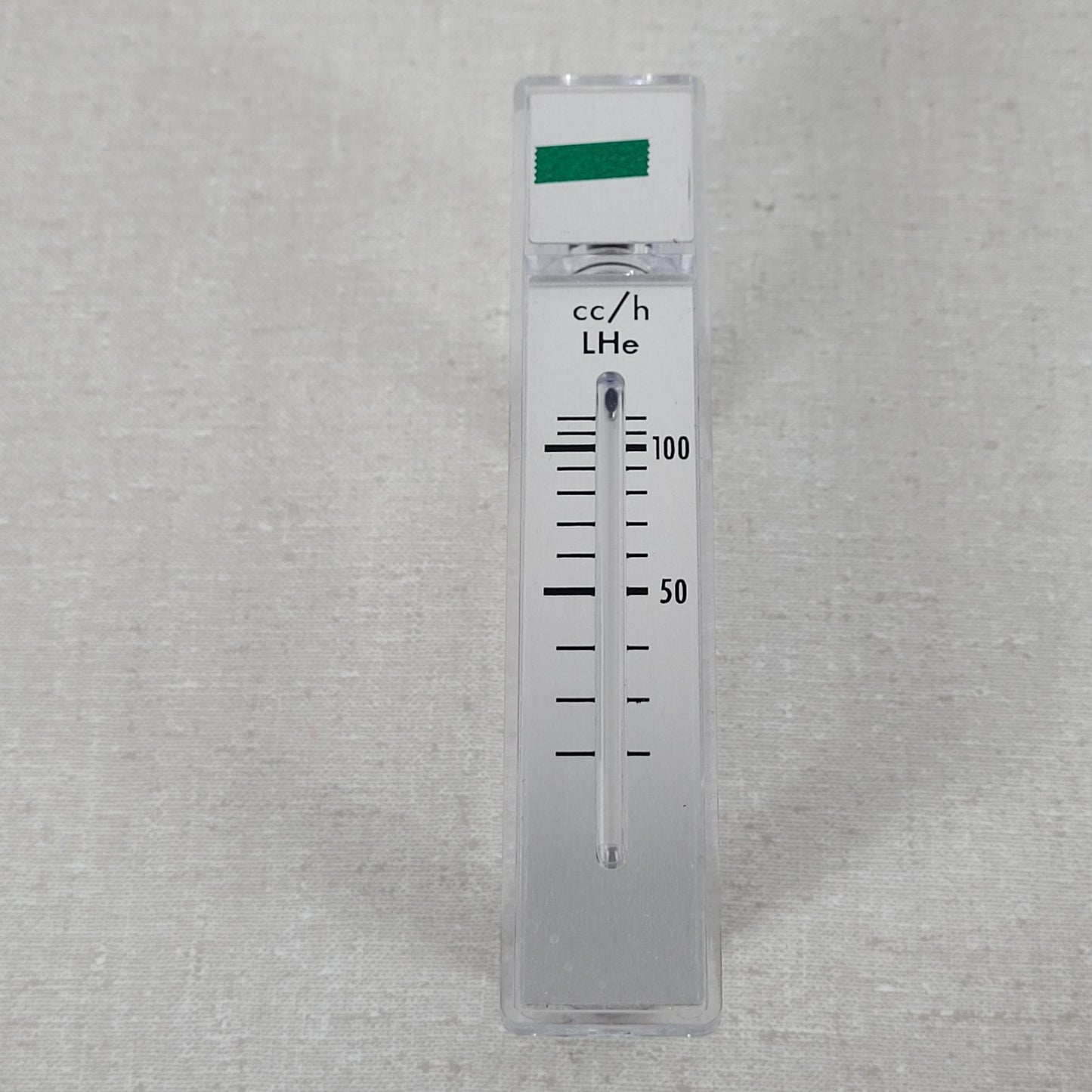 Dwyer Instruments 56-194047-00 cc/h LHe Flow Meter Max Press 100 PSI Regulator