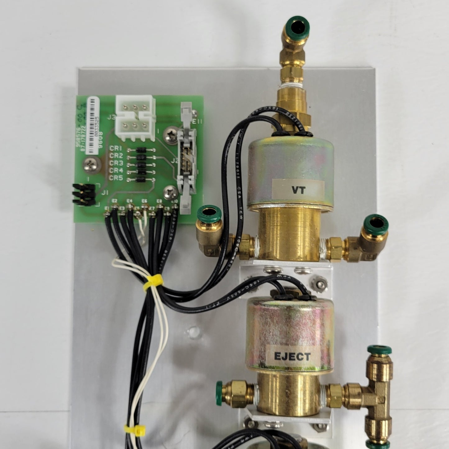Pneumatic Solenoid Valve Manifold w/ Control Board VT Eject SLO 958576-00C