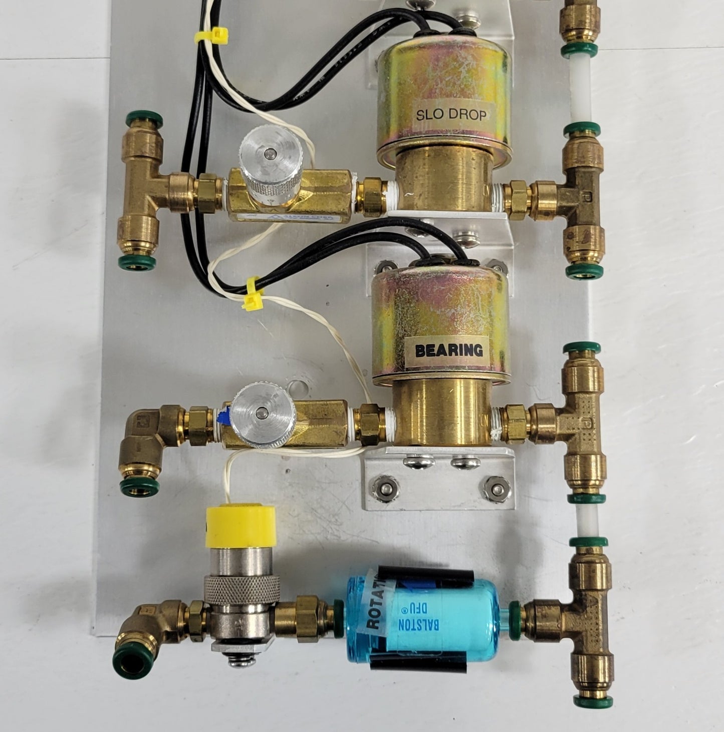 Pneumatic Solenoid Valve Manifold w/ Control Board VT Eject SLO 958576-00C