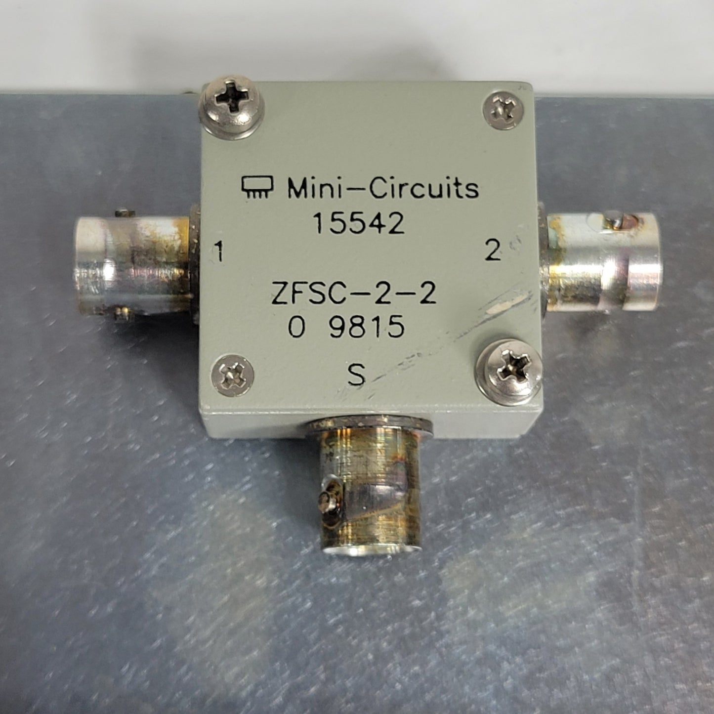 Mini-Circuits 15542 ZFSC-2-2 F BNC Directional Coupler Power Splitter Combiner