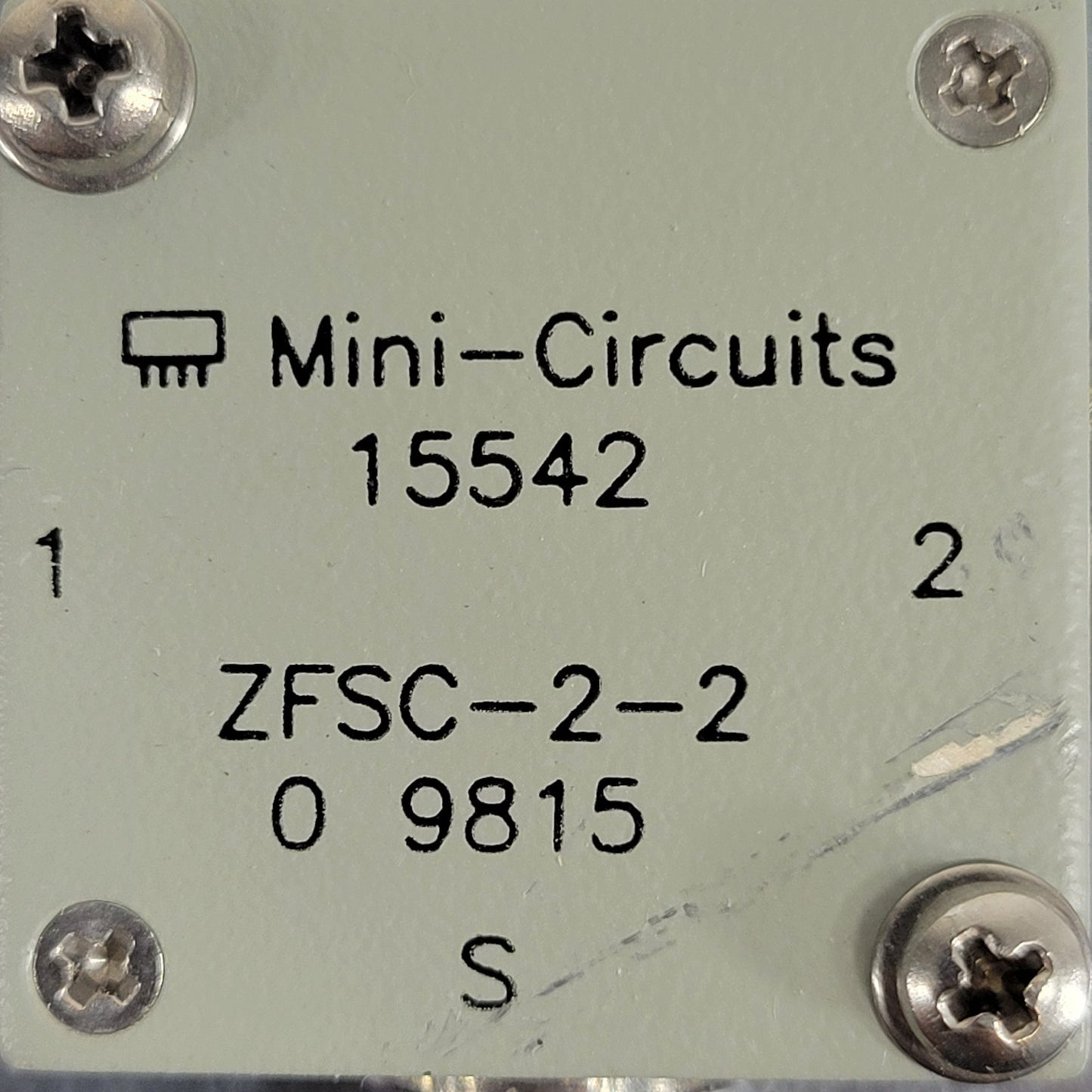 Mini-Circuits 15542 ZFSC-2-2 F BNC Directional Coupler Power Splitter Combiner