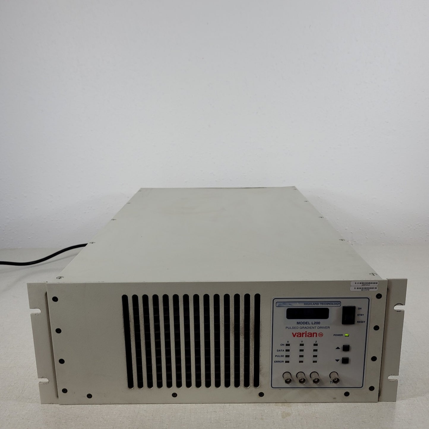 Varian Highland Technology L200 29A200-1E 3-Axis Pulsed Gradient Driver NMR