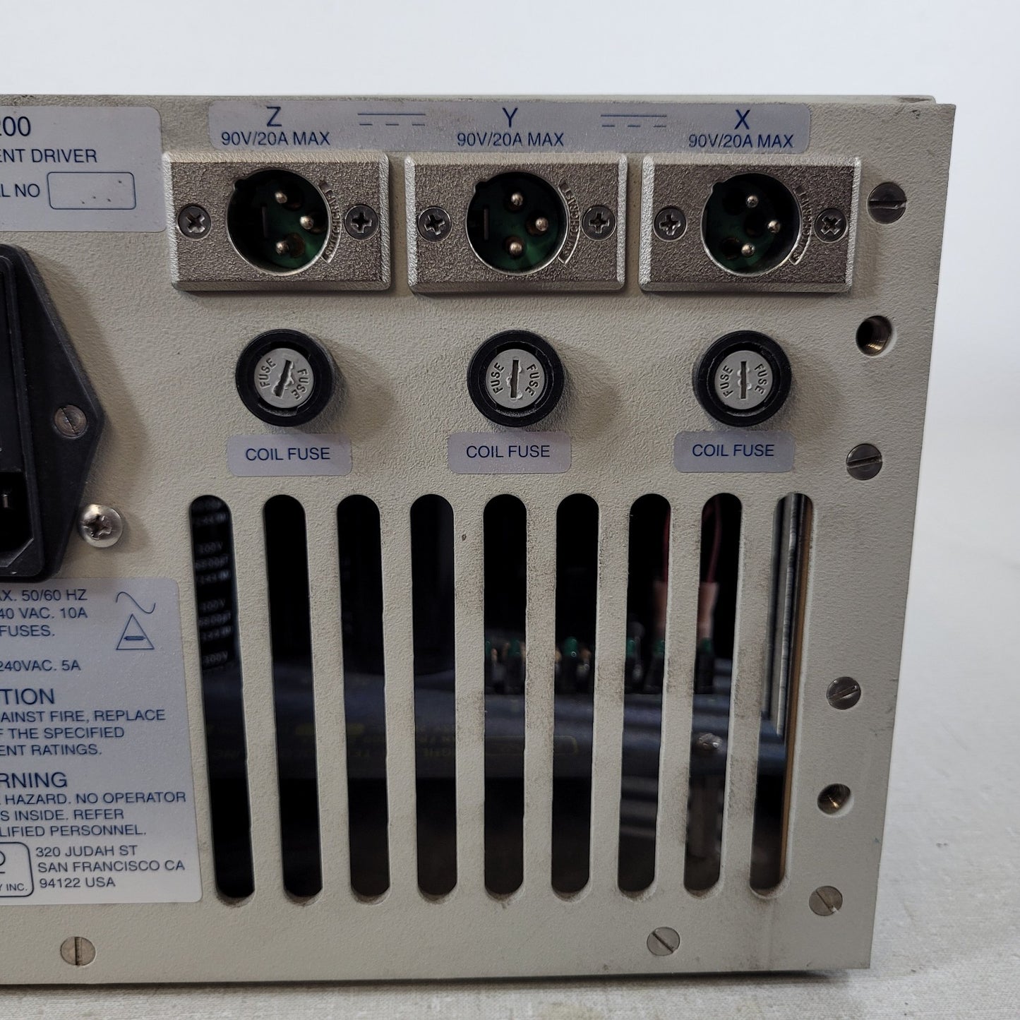Varian Highland Technology L200 29A200-1E 3-Axis Pulsed Gradient Driver NMR