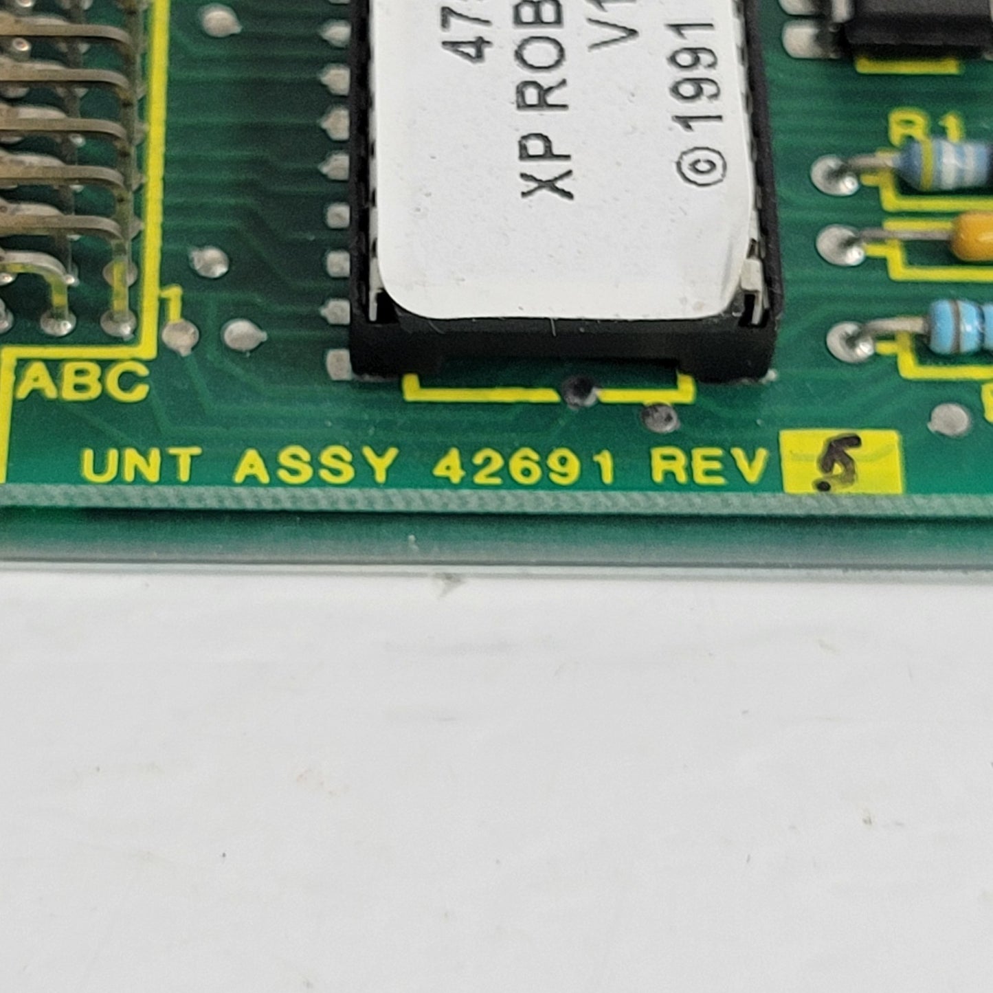 Zymark 47510 XP Robot Mod Single TTL Module UNT Assy 42691 Rev 5 Circuit Board