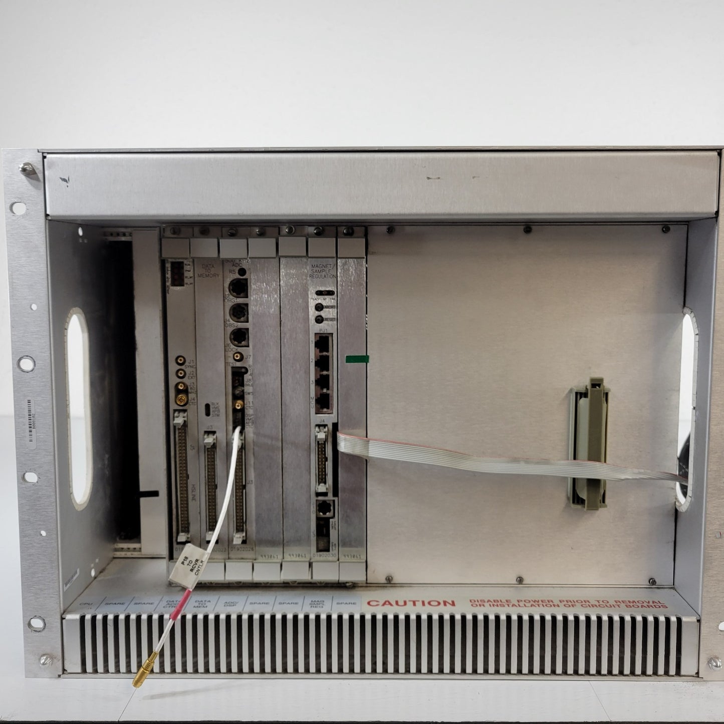 Varian NMR Control Vector 72-1135 Chassis D.A.C. DATA ACQ CTRL TO MEM ADC/DSP
