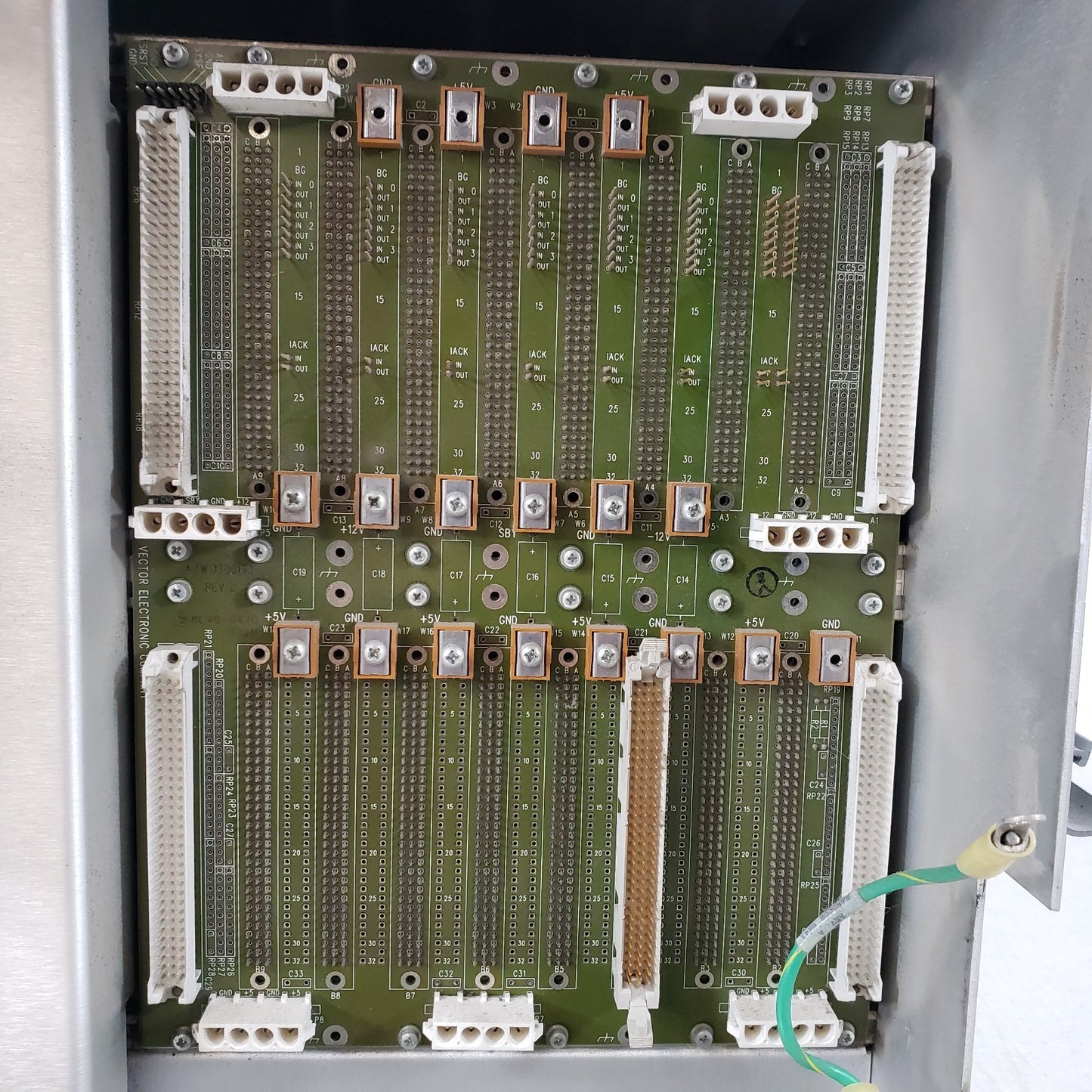 Varian NMR Control Vector 72-1135 Chassis D.A.C. DATA ACQ CTRL TO MEM ADC/DSP
