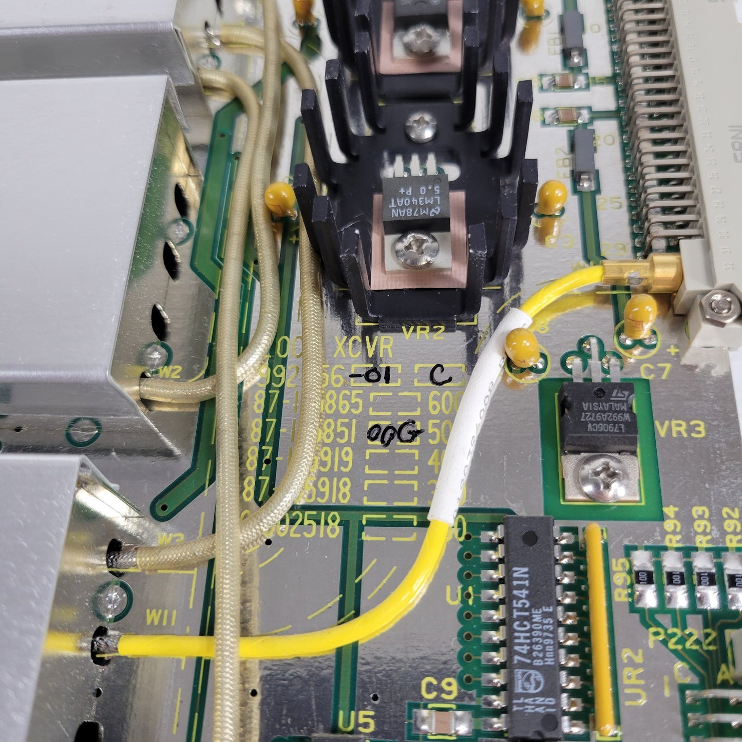 Varian 992456-01C Lock XCVR PCB Board Assembly Module Card XMTR SYNTH RCVR
