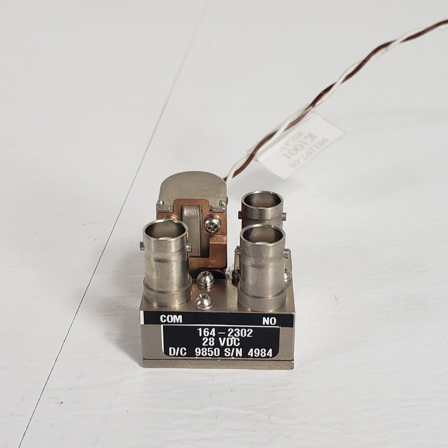 DowKey 164-2302 Microwave Coax Relay 28VDC 9850 4984 00471